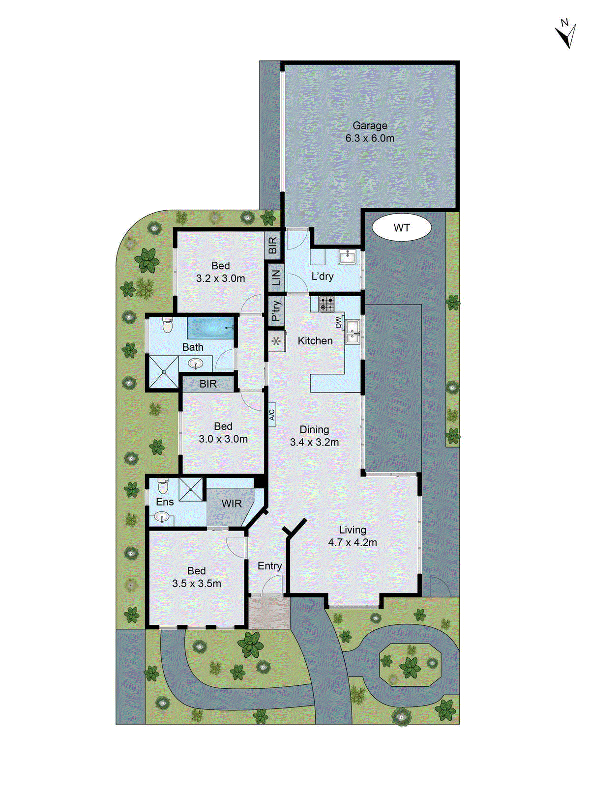 1/25 Nicholas Street, Newtown VIC 3220 - Floorplan