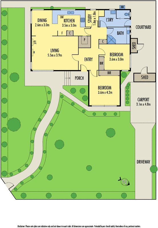 1/25 Purrumbete Avenue, Manifold Heights VIC 3218 - Floorplan