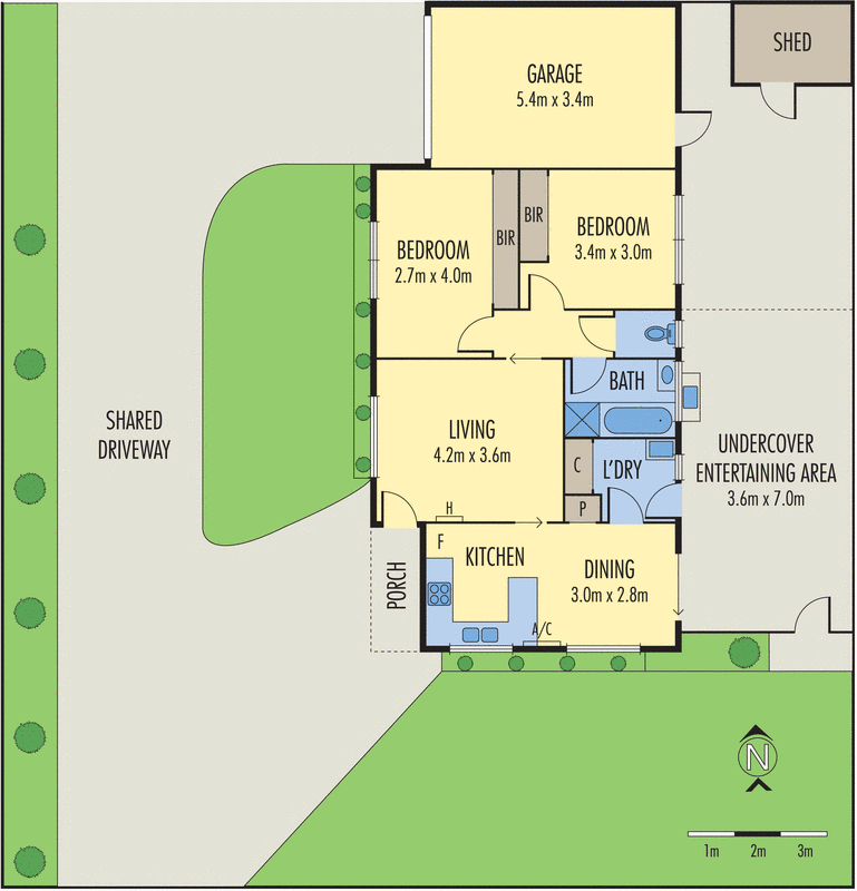 1/25 Regent Street, Whittington VIC 3219 - Floorplan