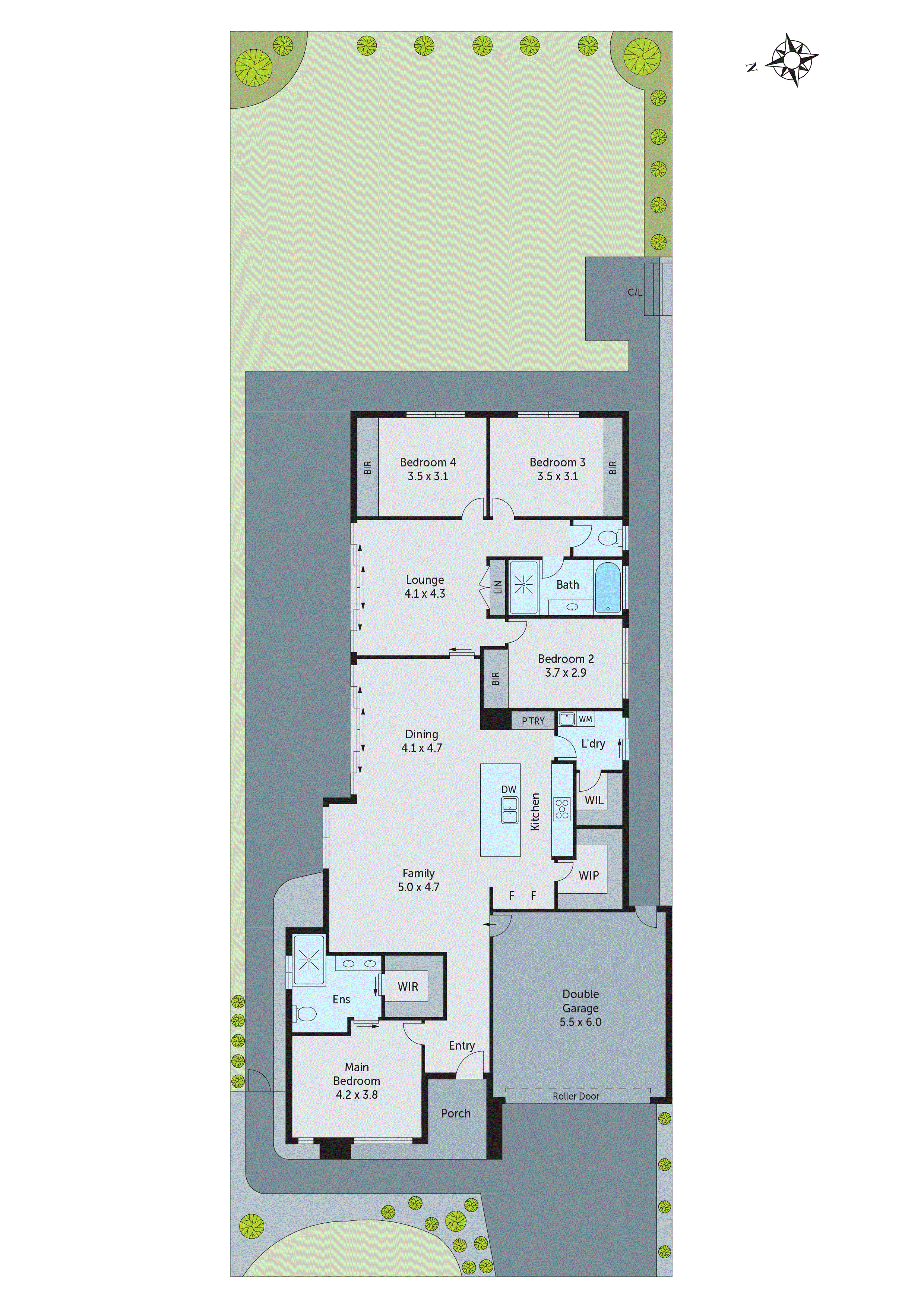 125 Rossack Drive, Grovedale VIC 3216 - Floorplan