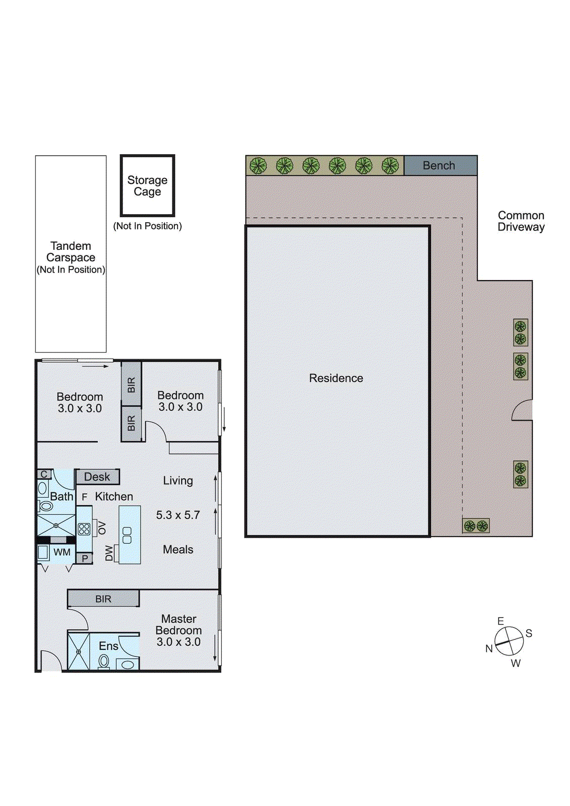1/25 Rothschild Street, Glen Huntly VIC 3163 - Floorplan