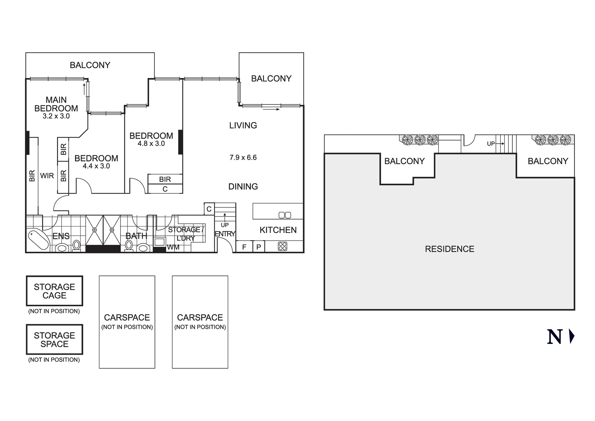 1/25 Small Street, Hampton VIC 3188 - Floorplan