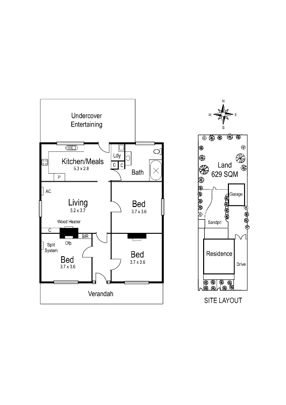 125 Somerville Road, YARRAVILLE VIC 3013 - Floorplan