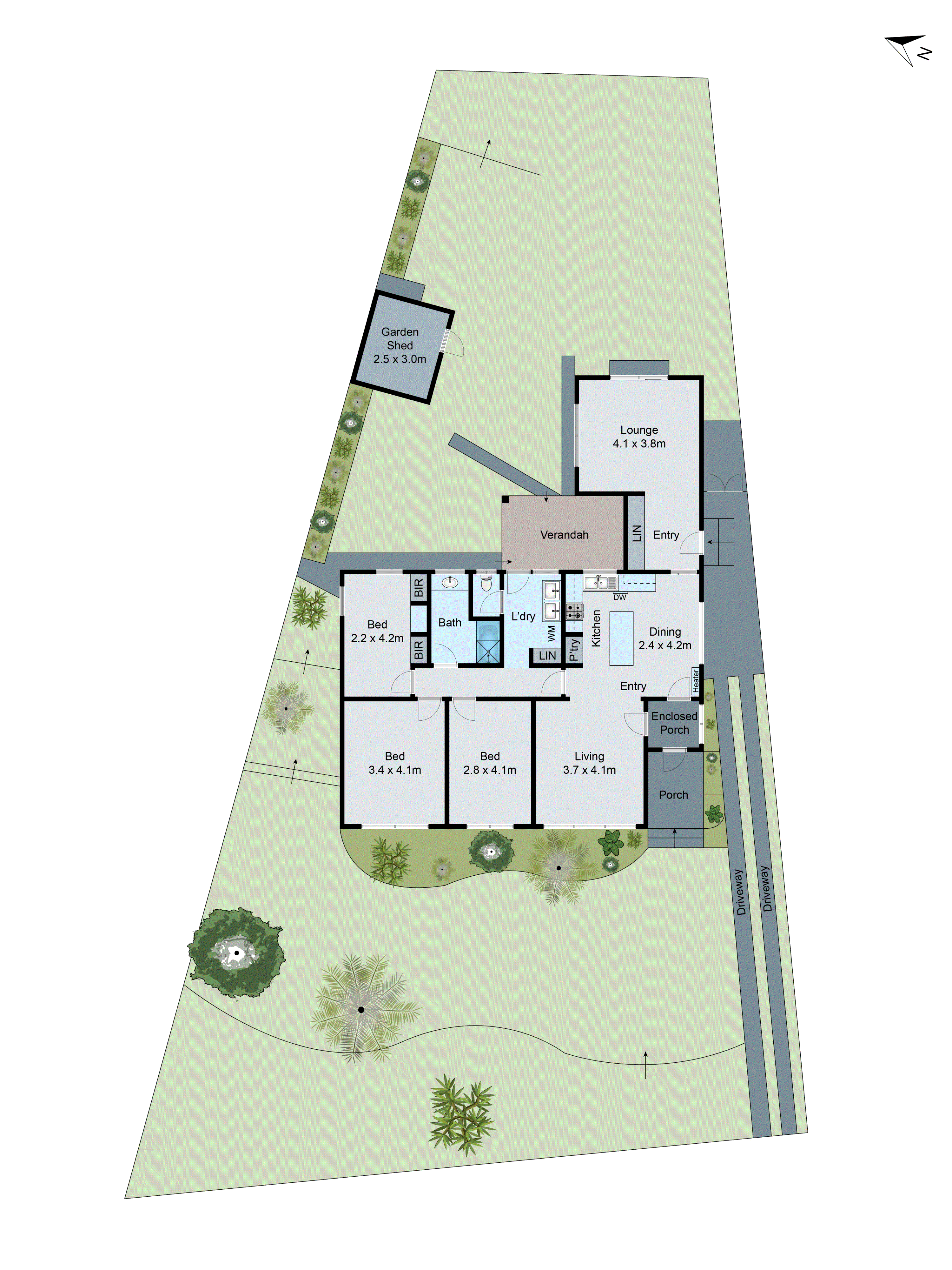 125 St Albans Road, Thomson VIC 3219 - Floorplan