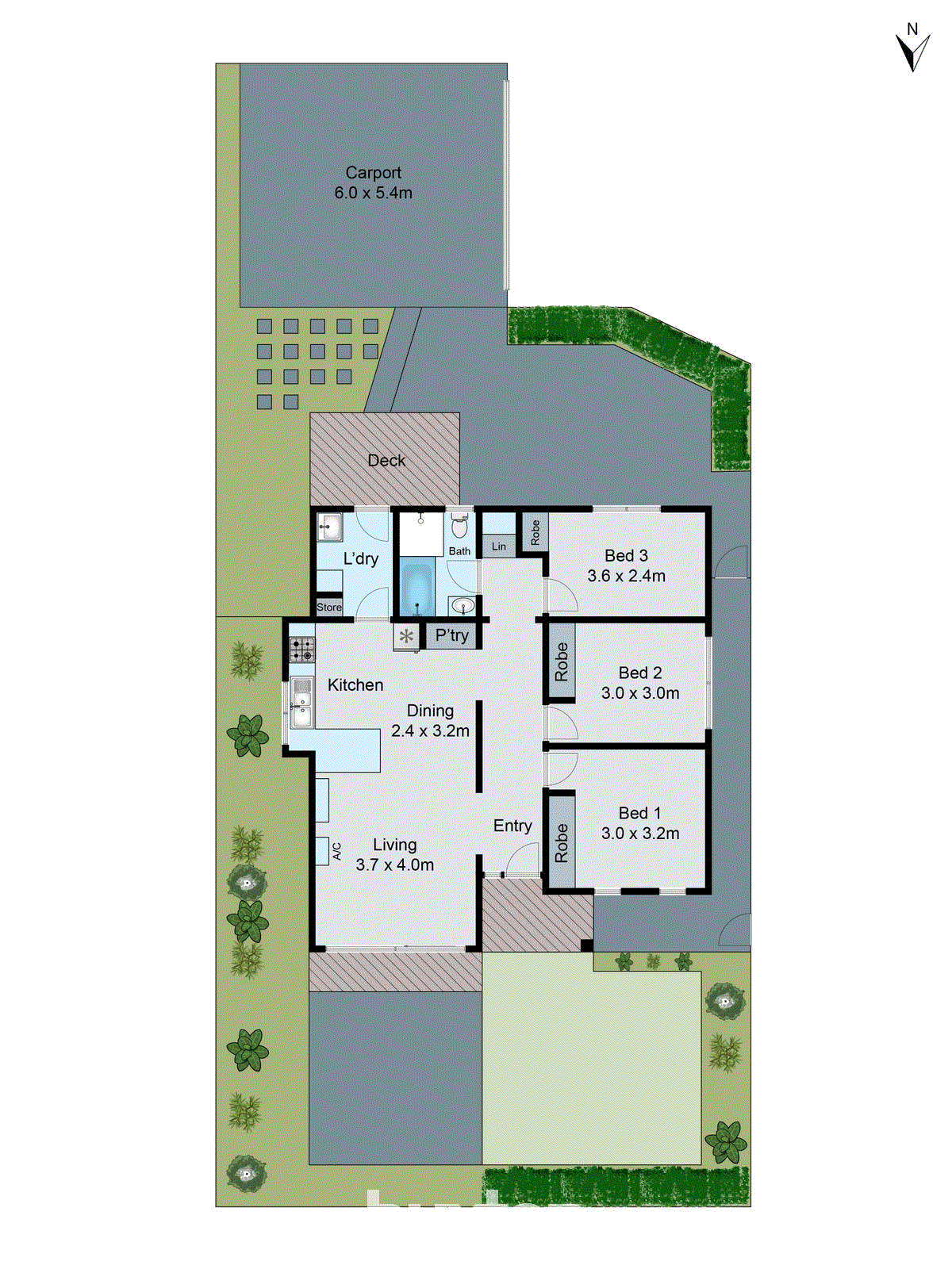 1/25 Willana Avenue, Hamlyn Heights VIC 3215 - Floorplan