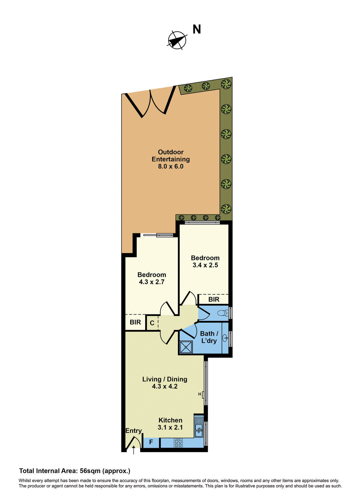 1/251 Nicholson Street, Seddon VIC 3011 - Floorplan