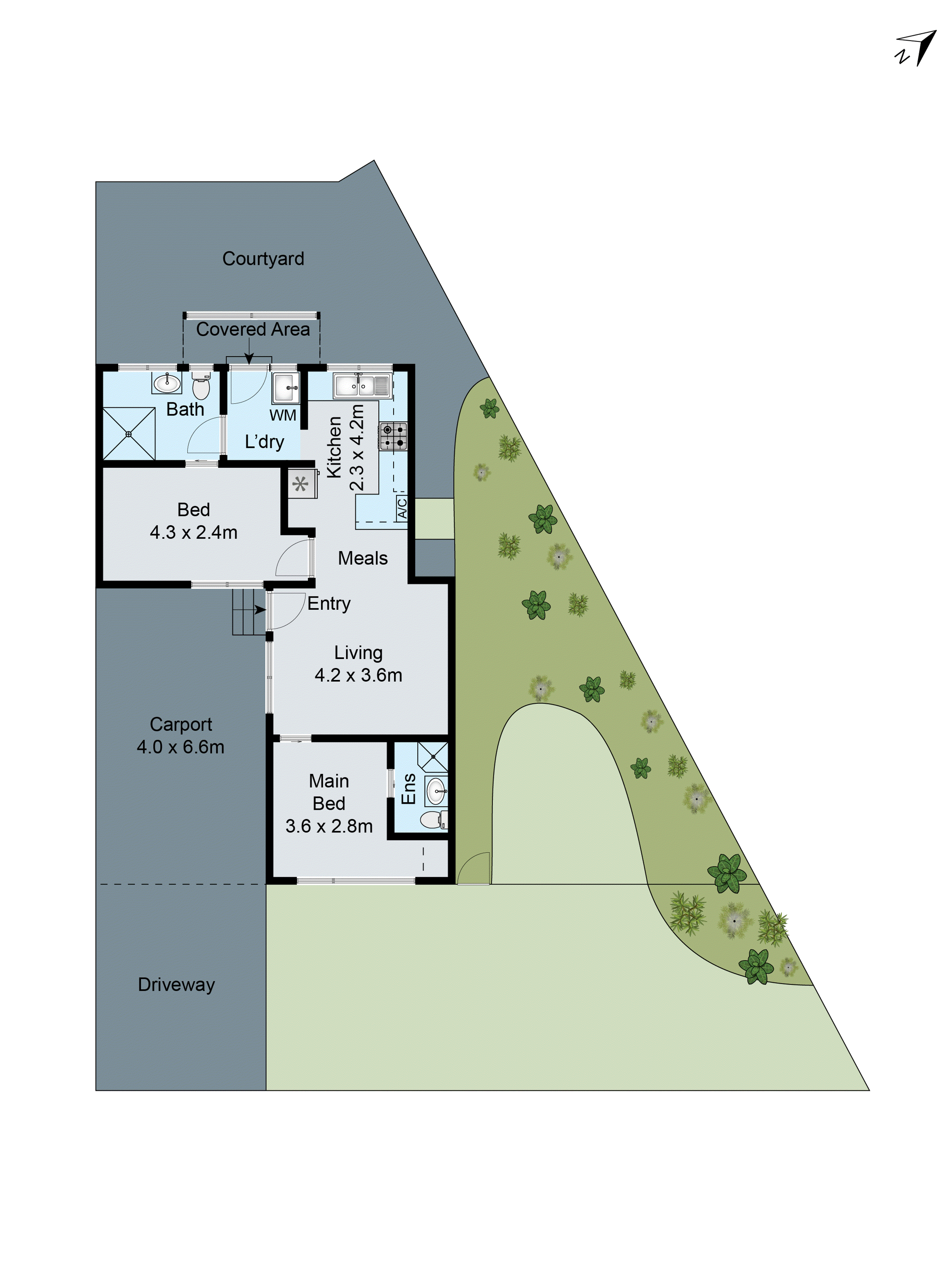 1/252 High Street, Belmont VIC 3216 - Floorplan