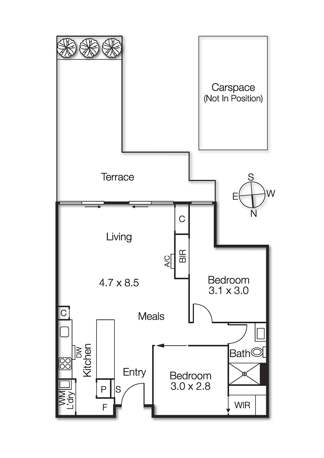 125/380 Bay Street, Brighton VIC 3186 - Floorplan