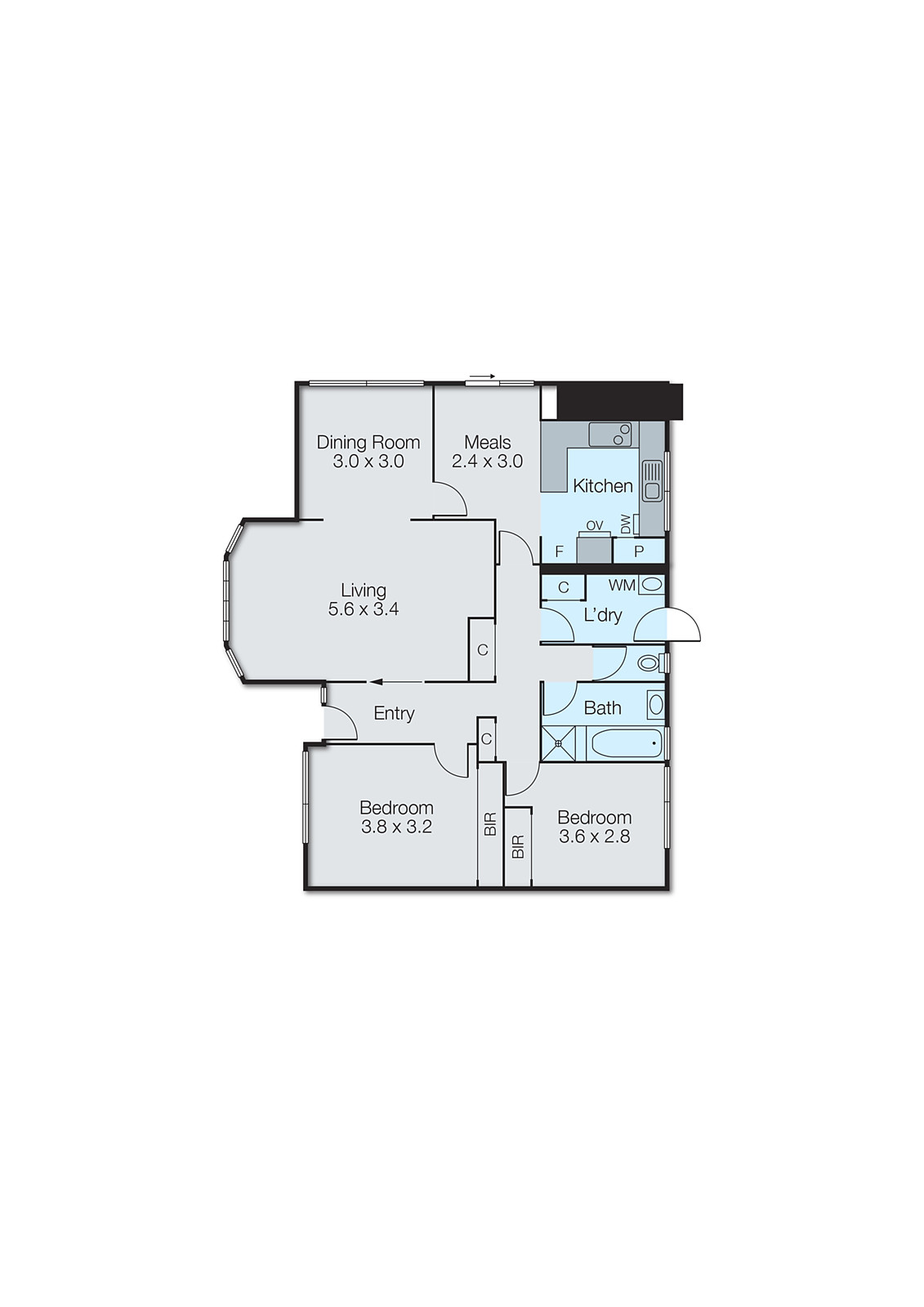 1/26 Albert Street, Mount Waverley VIC 3149 - Floorplan