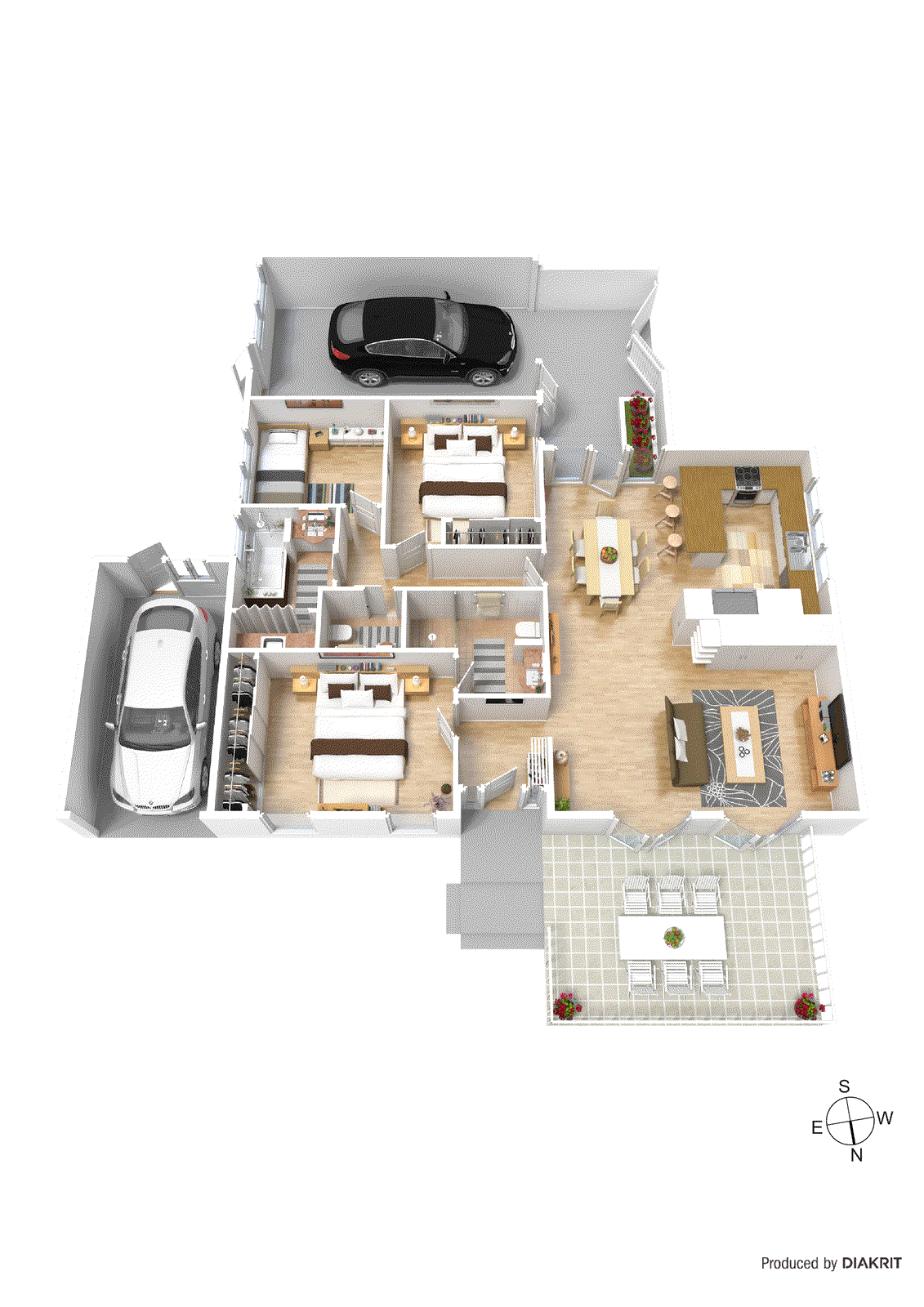 1/26 Alicia Street, Hampton VIC 3188 - Floorplan