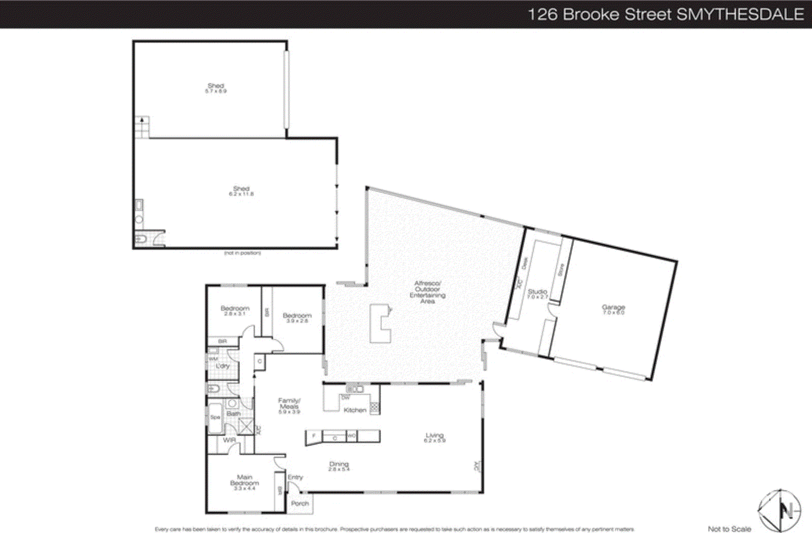 126 Brooke Street, Smythesdale VIC 3351 - Floorplan