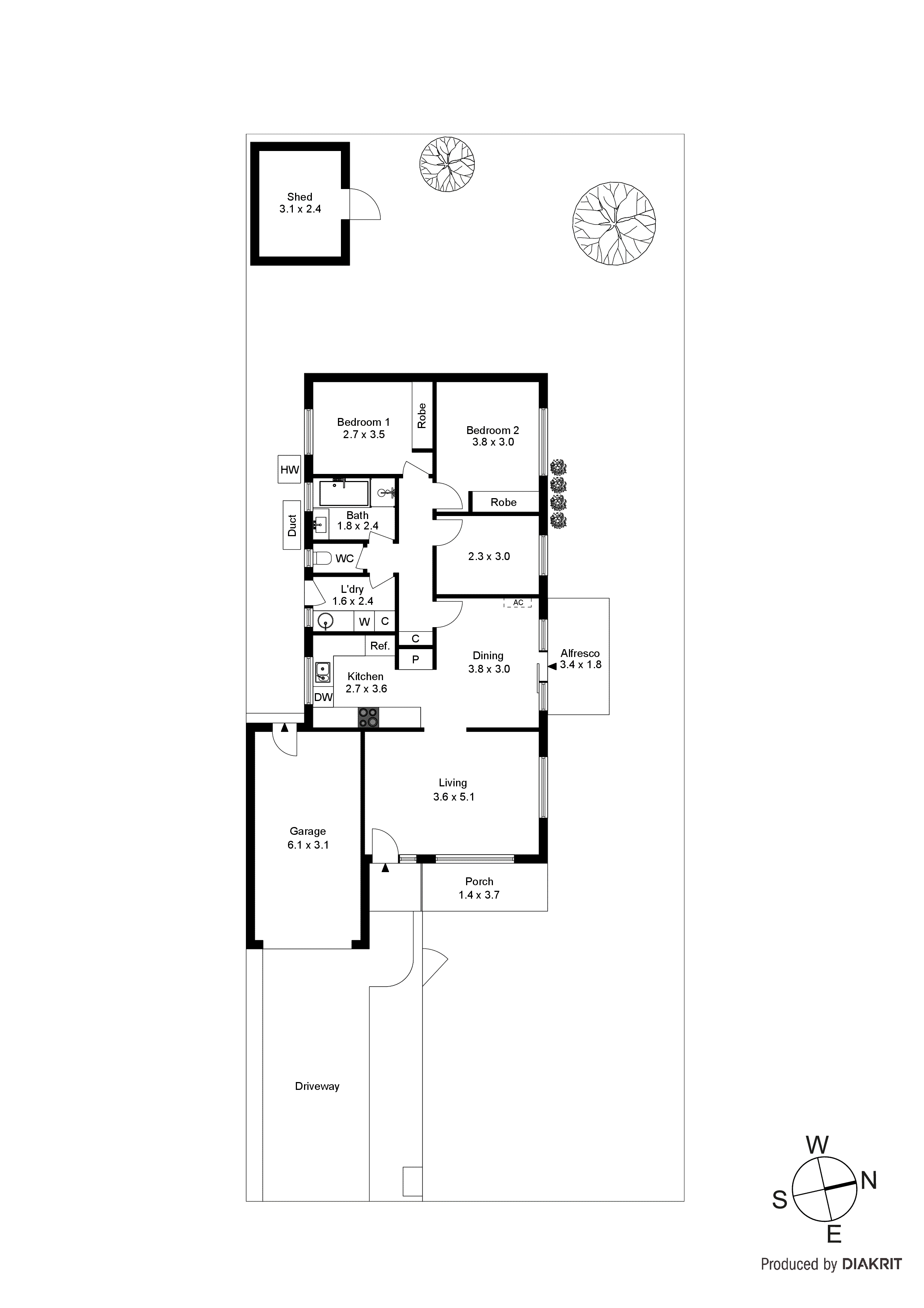 126 Fortescue Avenue, Seaford VIC 3198 - Floorplan
