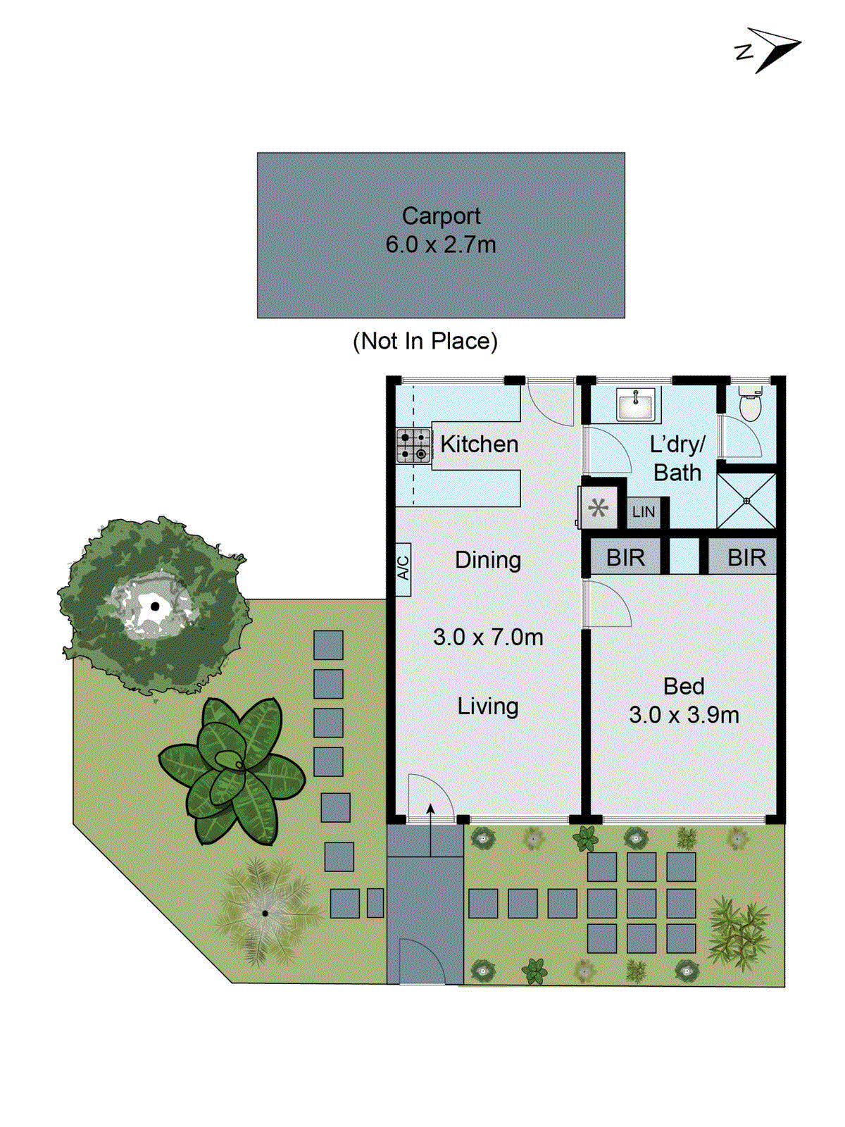 1/26 Fraser Street, Herne Hill VIC 3218 - Floorplan