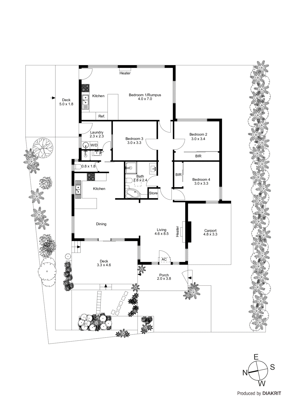 1/26 Larool Crescent, Seaford VIC 3198 - Floorplan