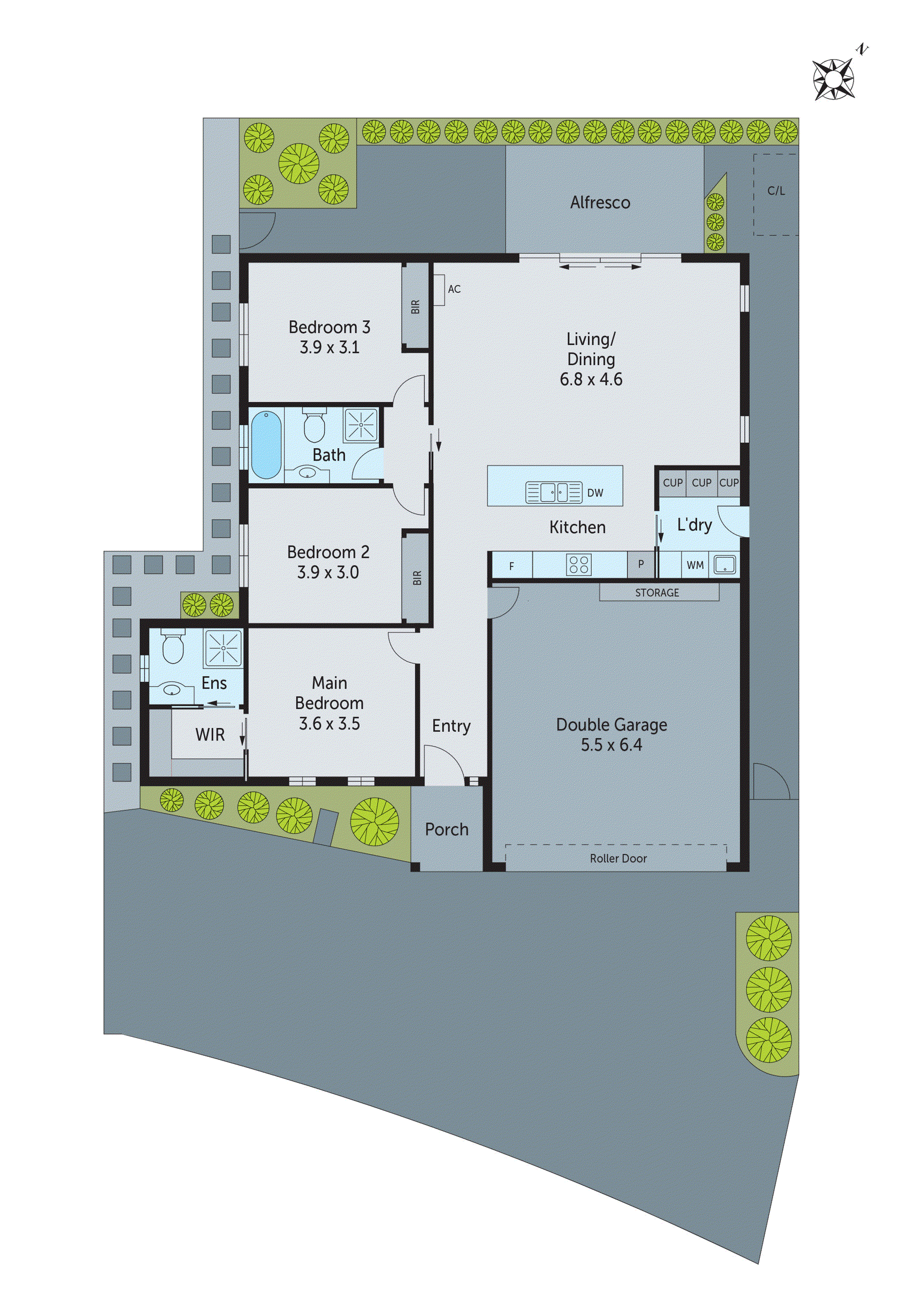 1/26 Marsh Court, Drysdale VIC 3222 - Floorplan