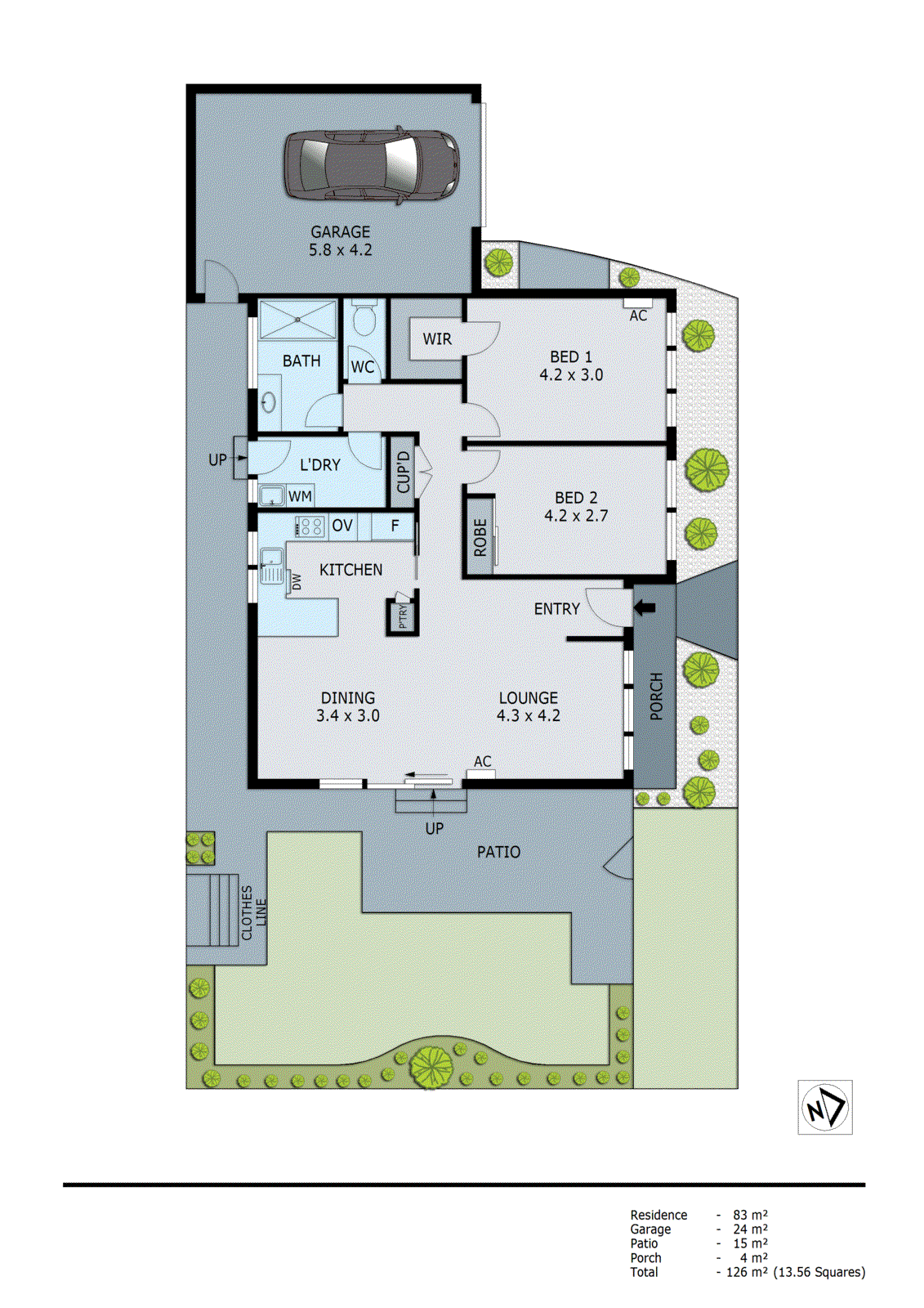 1/26 Mussert Avenue, Dingley Village VIC 3172 - Floorplan