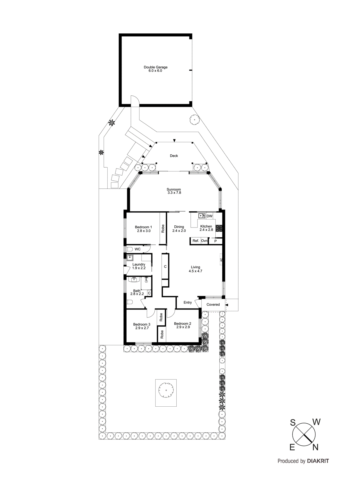 1/26 Myola Street, Carrum VIC 3197 - Floorplan