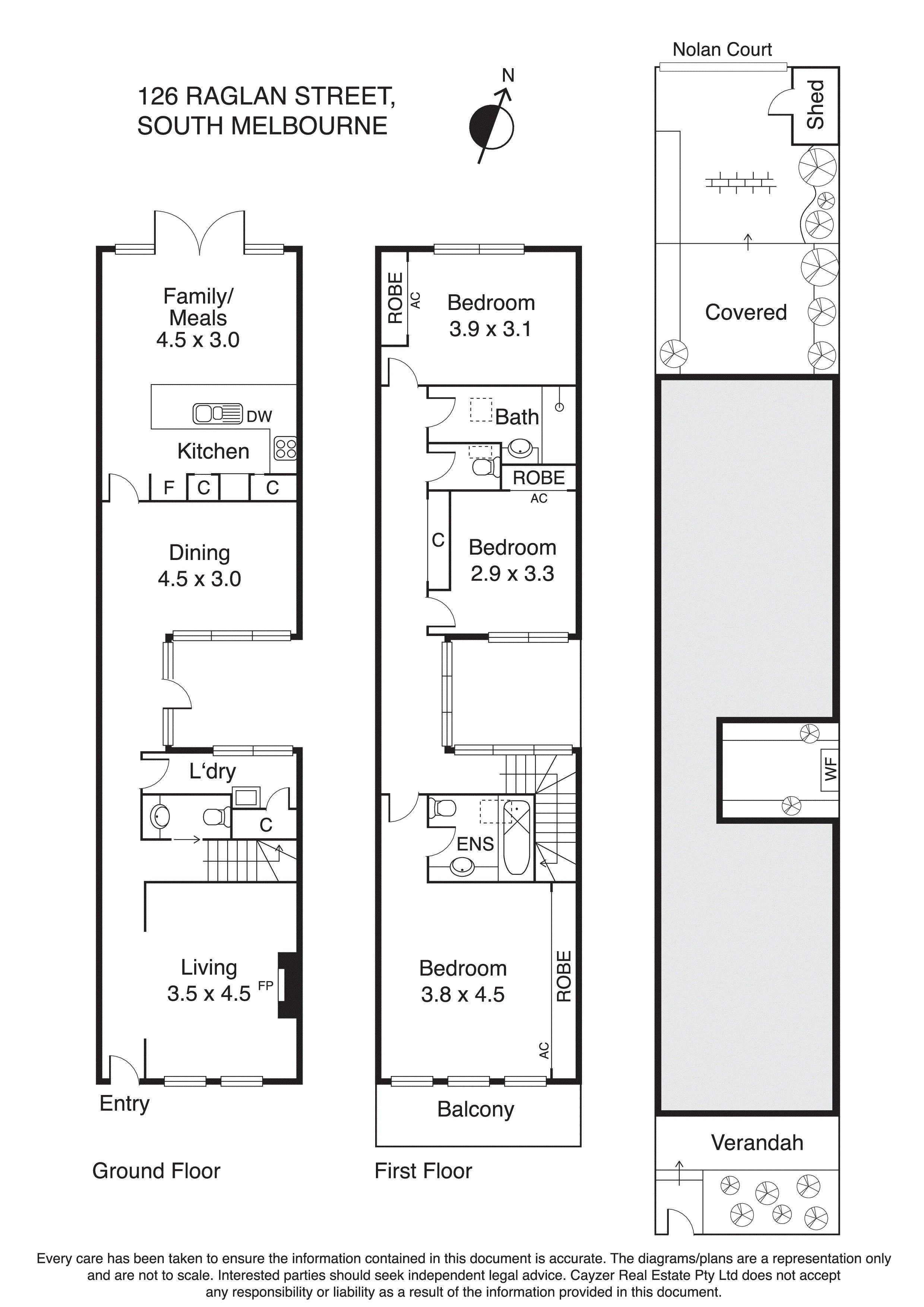 126 Raglan Street, SOUTH MELBOURNE VIC 3205 - Floorplan