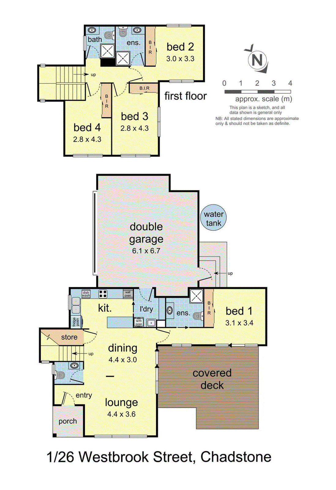 1/26 Westbrook Street, Chadstone VIC 3148 - Floorplan