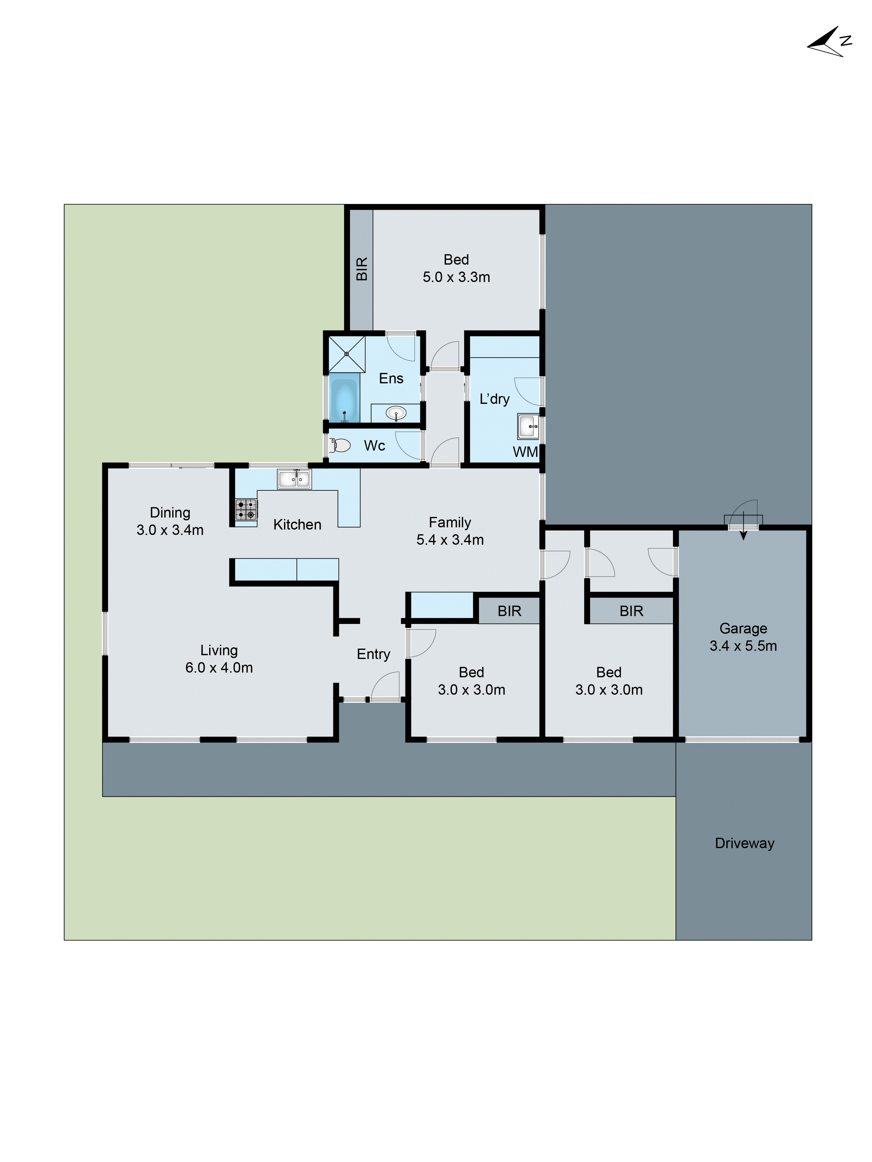 1/268 Gallaghers Road, Glen Waverley VIC 3150 - Floorplan
