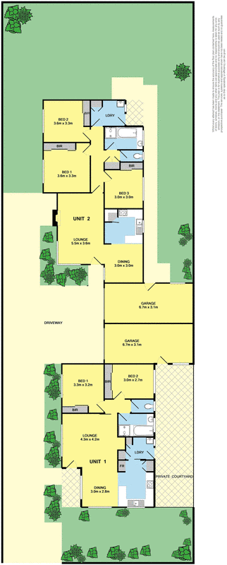 1&2/68 Wilsons Road, Newcomb VIC 3219 - Floorplan