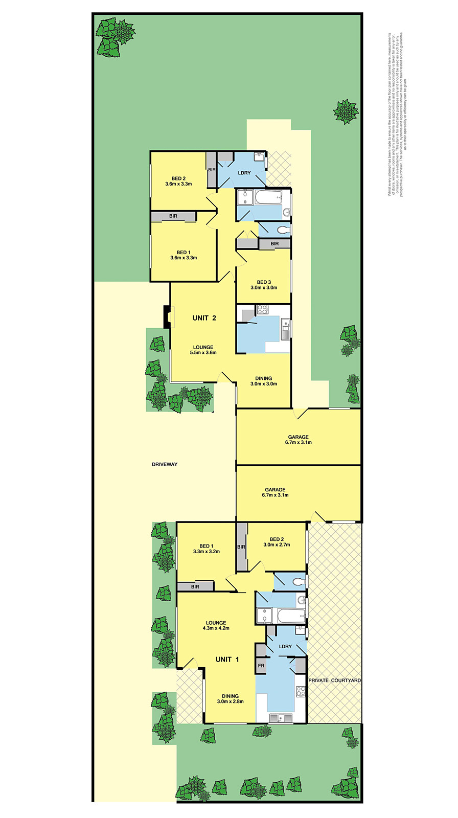 1&2/68 Wilsons Road, Newcomb VIC 3219 - Floorplan