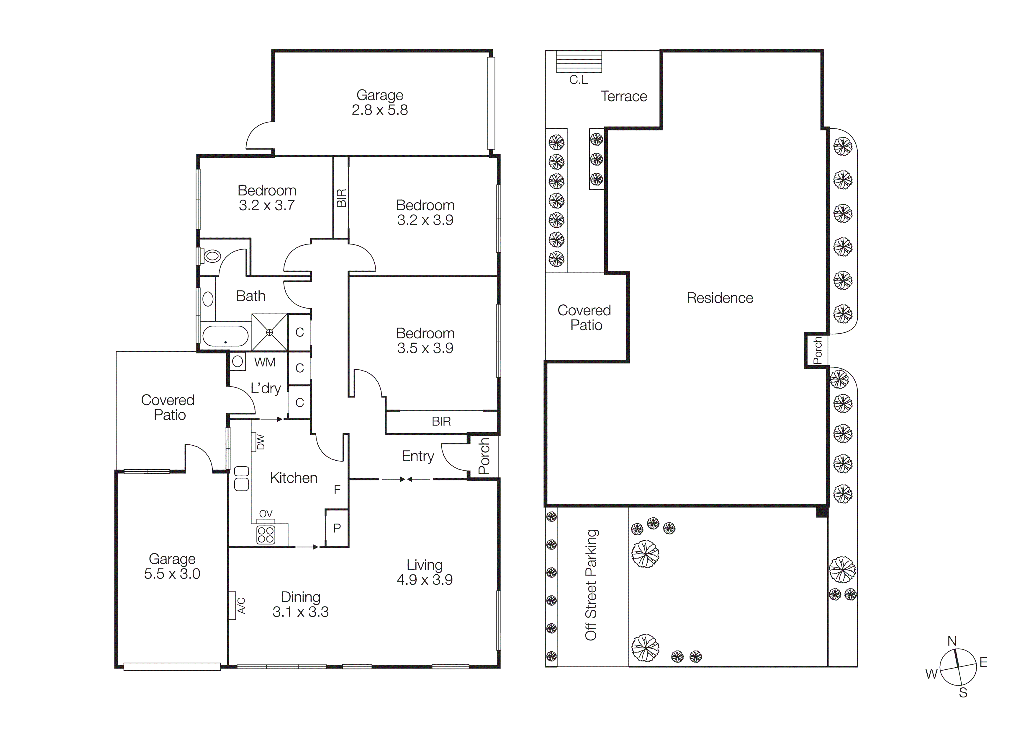 1/27-29 Brindisi Street, Mentone VIC 3194 - Floorplan