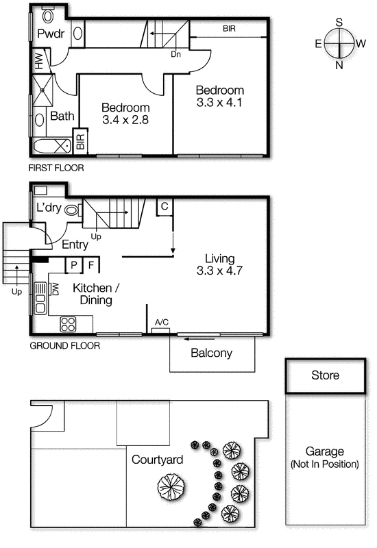 1/27 Avoca Avenue, Elwood VIC 3184 - Floorplan