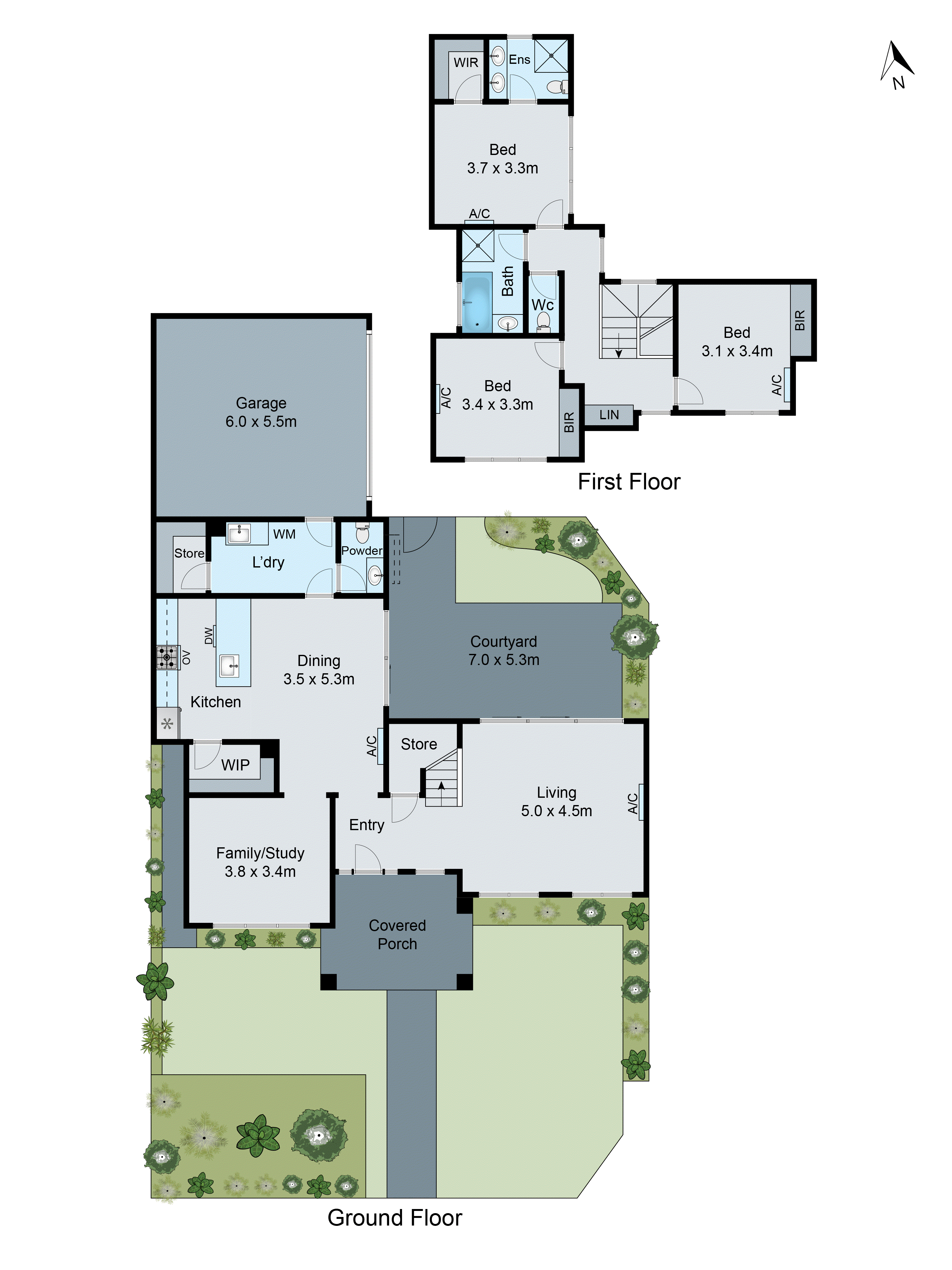 1/27 Morshead Avenue, Mount Waverley VIC 3149 - Floorplan