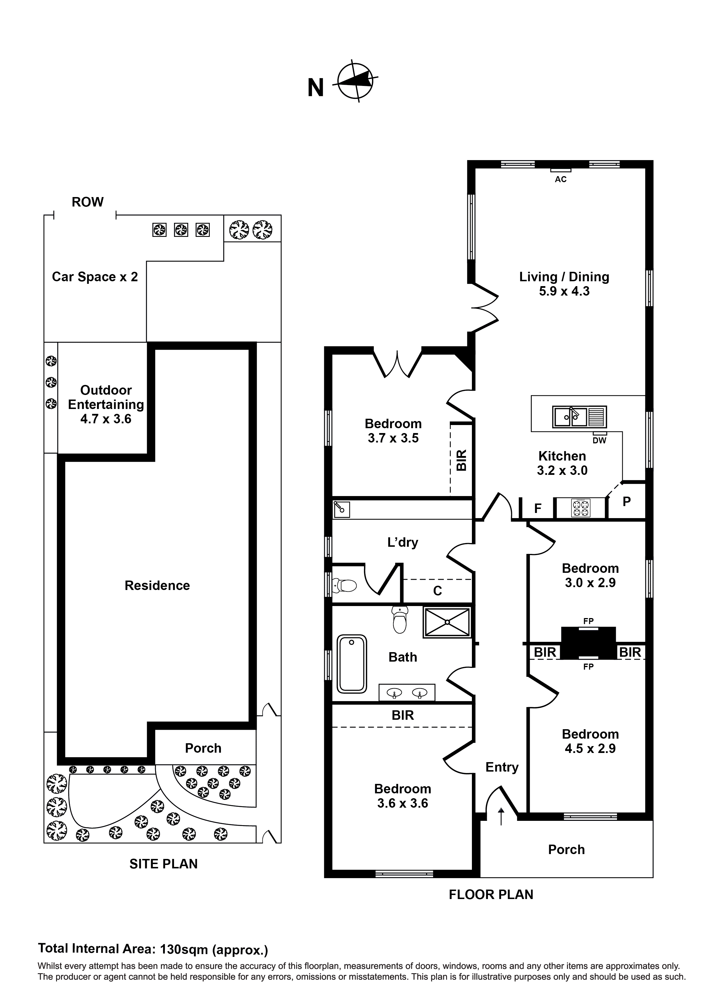 127 Queensville Street, Kingsville VIC 3012 - Floorplan
