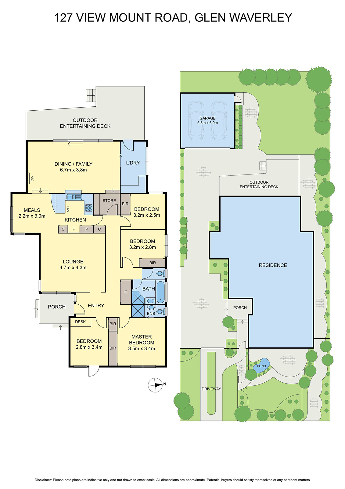 127 View Mount Road, Glen Waverley VIC 3150 - Floorplan