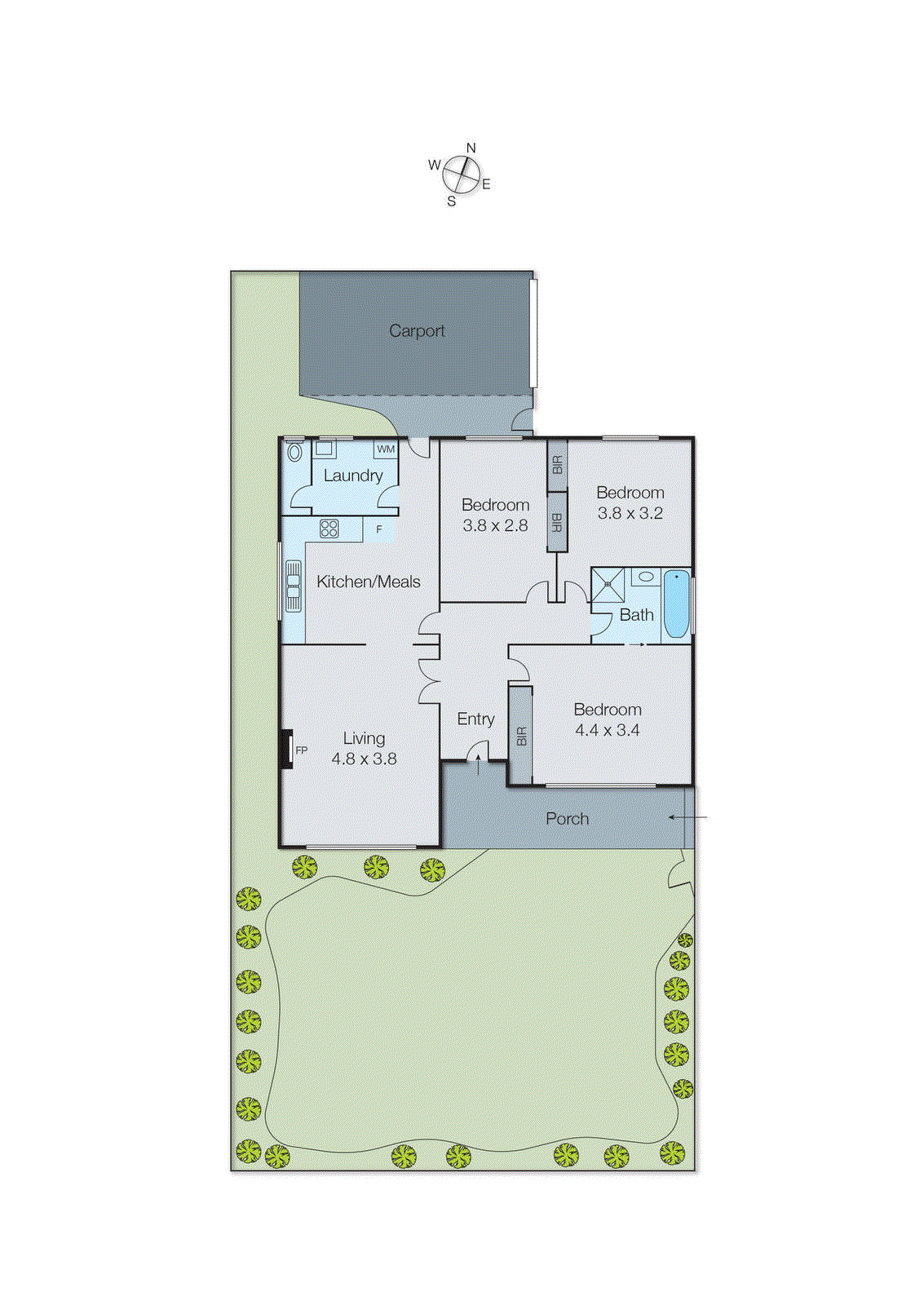 1/27 Weymar Street, Cheltenham VIC 3192 - Floorplan
