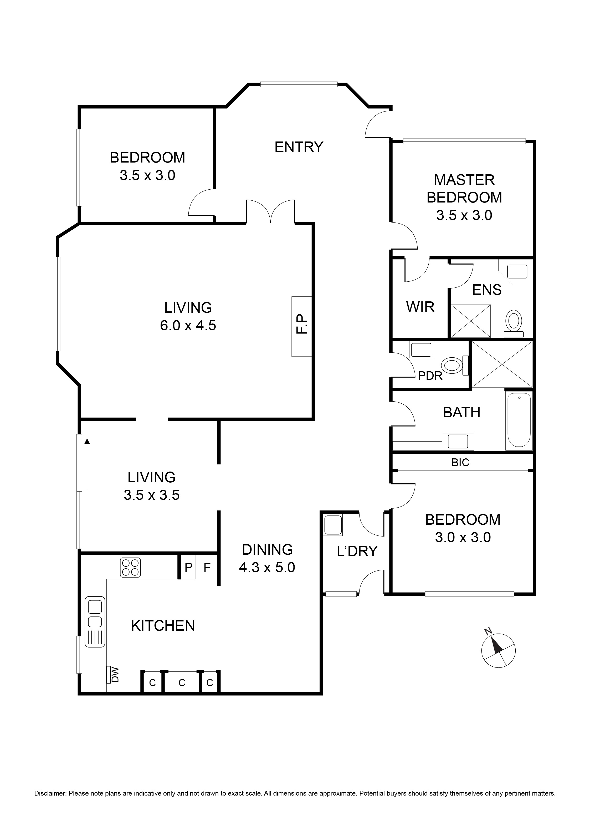 1/27 Young Street, Glen Iris VIC 3146 - Floorplan