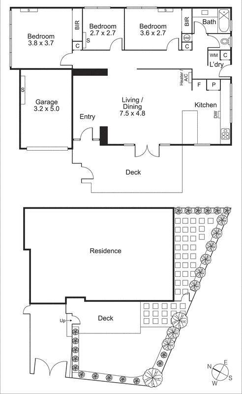 1/270 Beach Road, Black Rock VIC 3193 - Floorplan