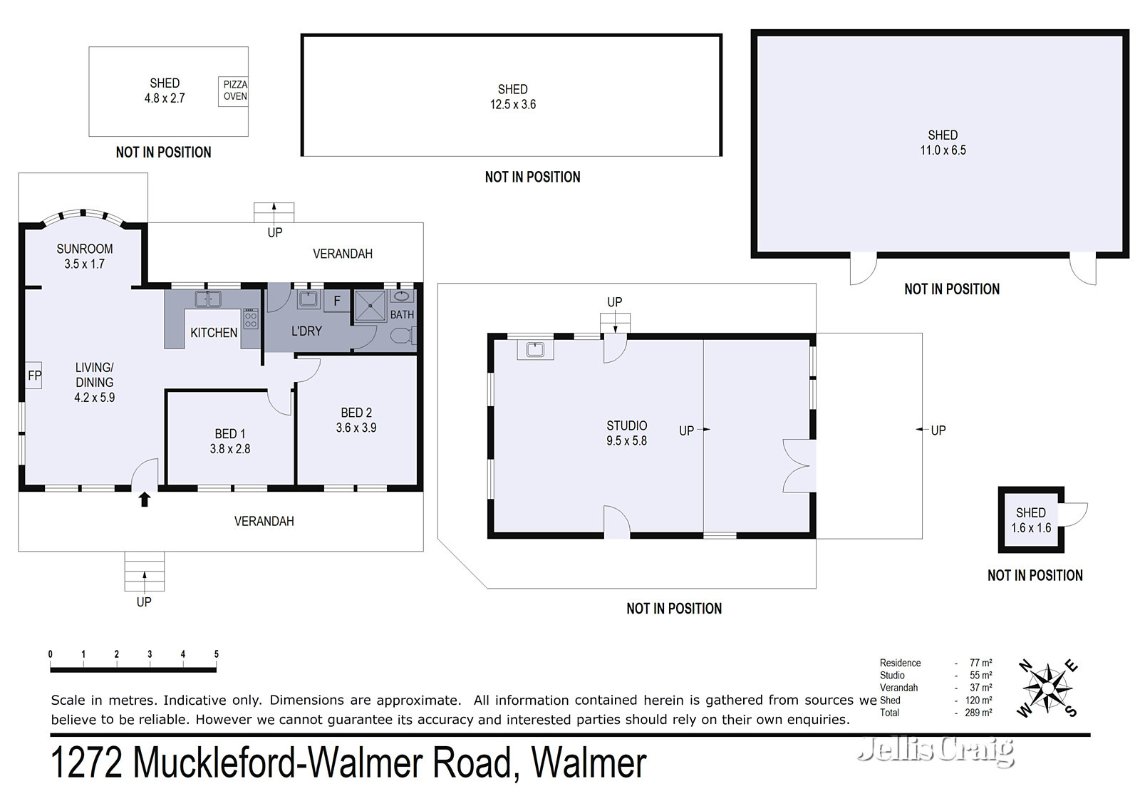 1272 Muckleford Walmer Road, Walmer
- Floorplan 1