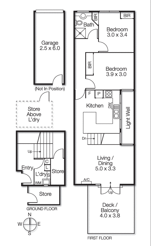 1/274 Highett Road, Highett VIC 3190 - Floorplan