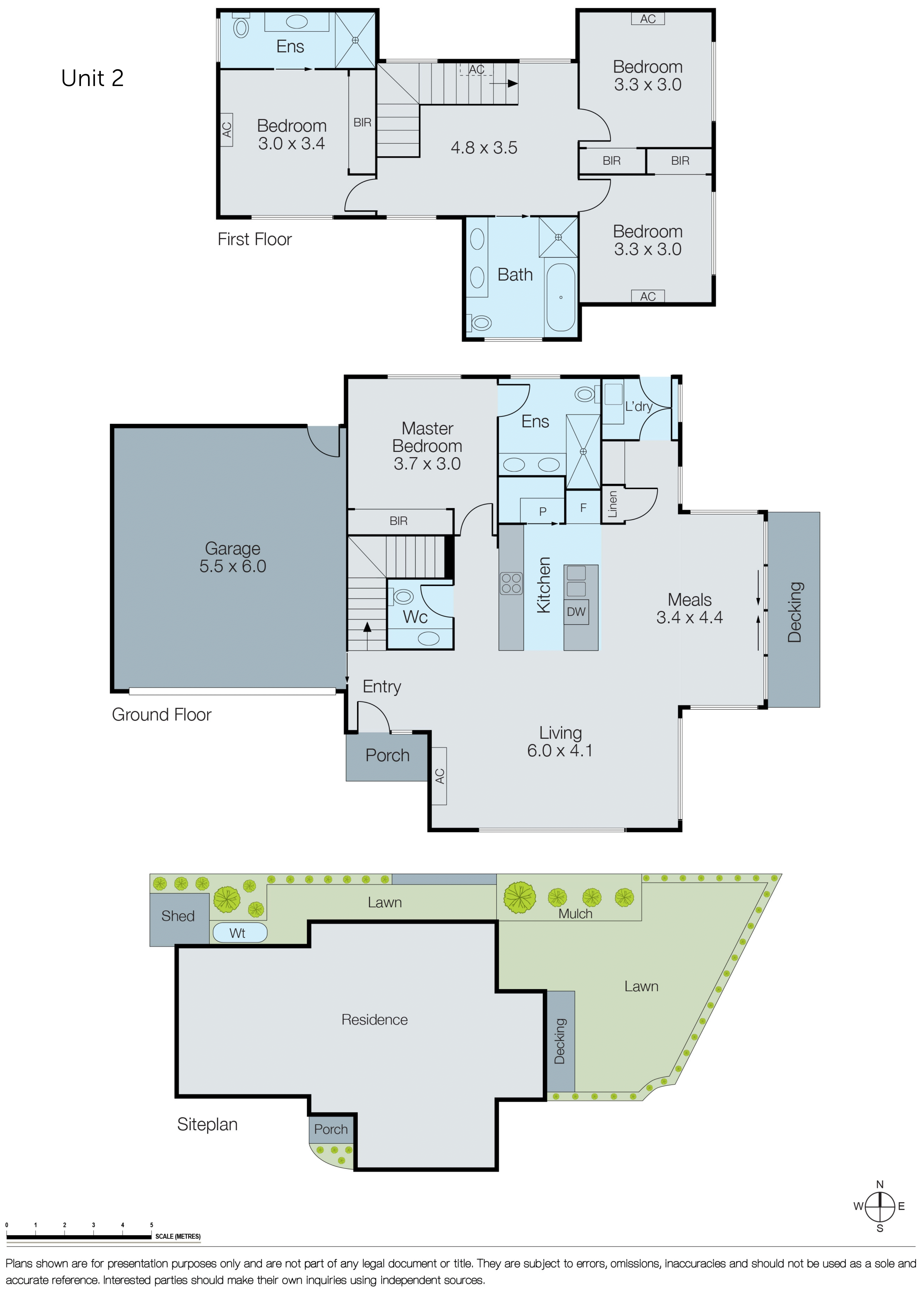 1&2/77 Larnook Crescent, Aspendale VIC 3195 - Floorplan