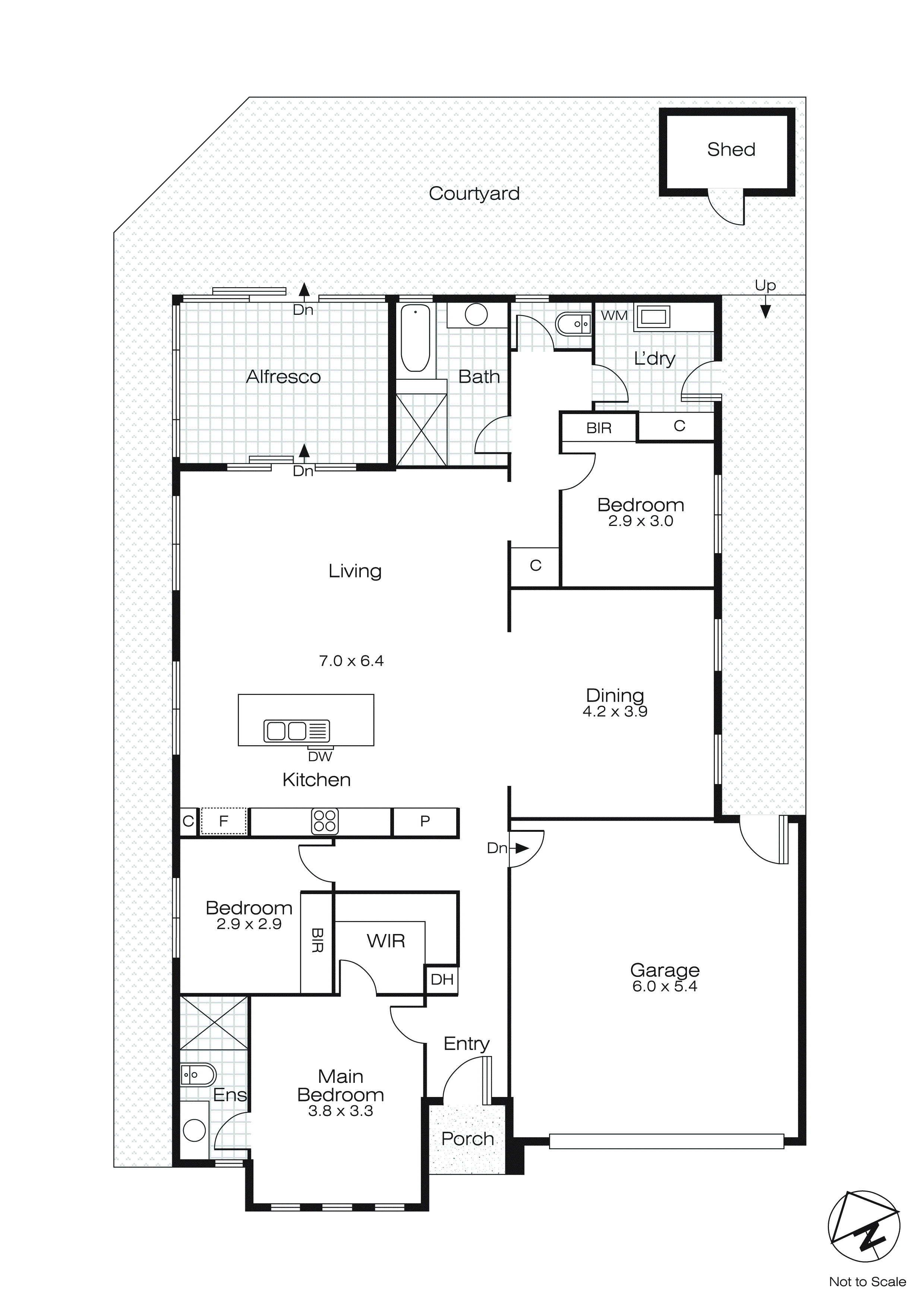 1/28 Dundas Street, Miners Rest VIC 3352 - Floorplan