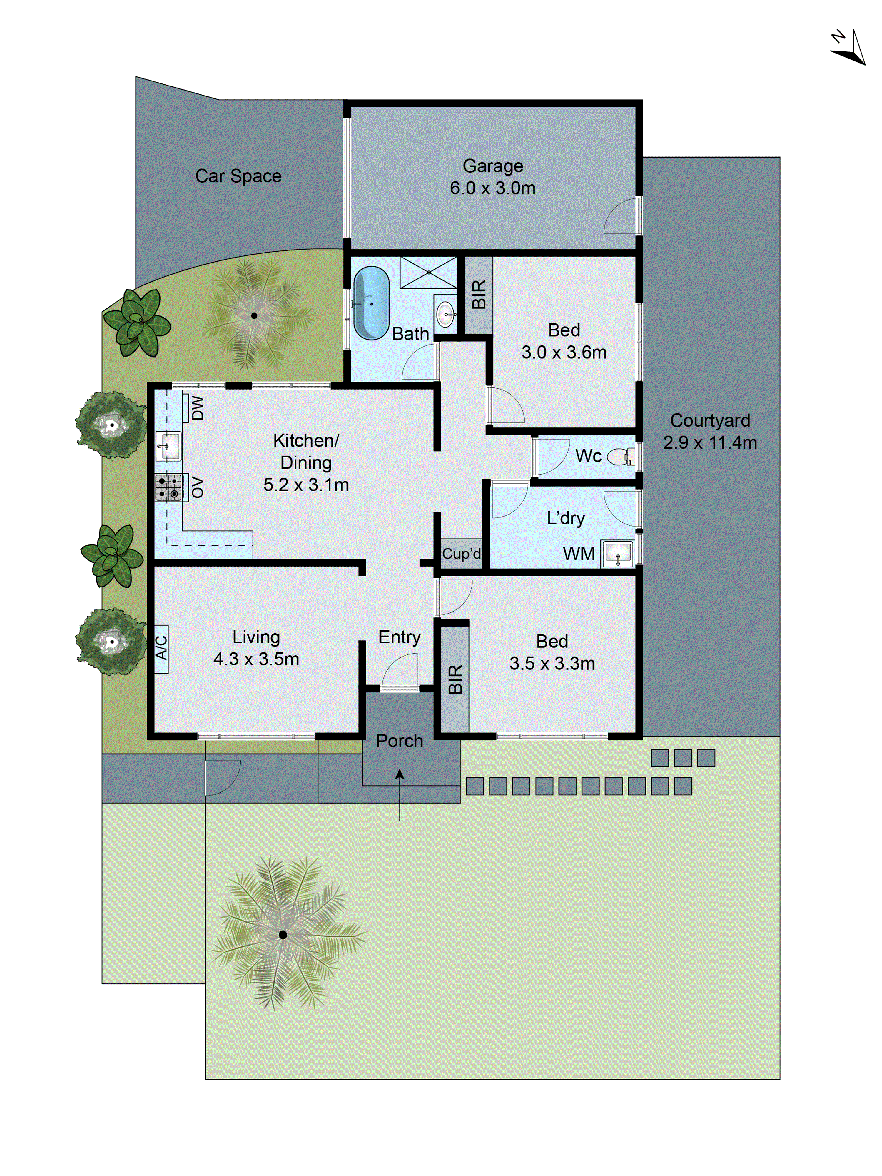 1/28 Francis Street, Clayton VIC 3168 - Floorplan