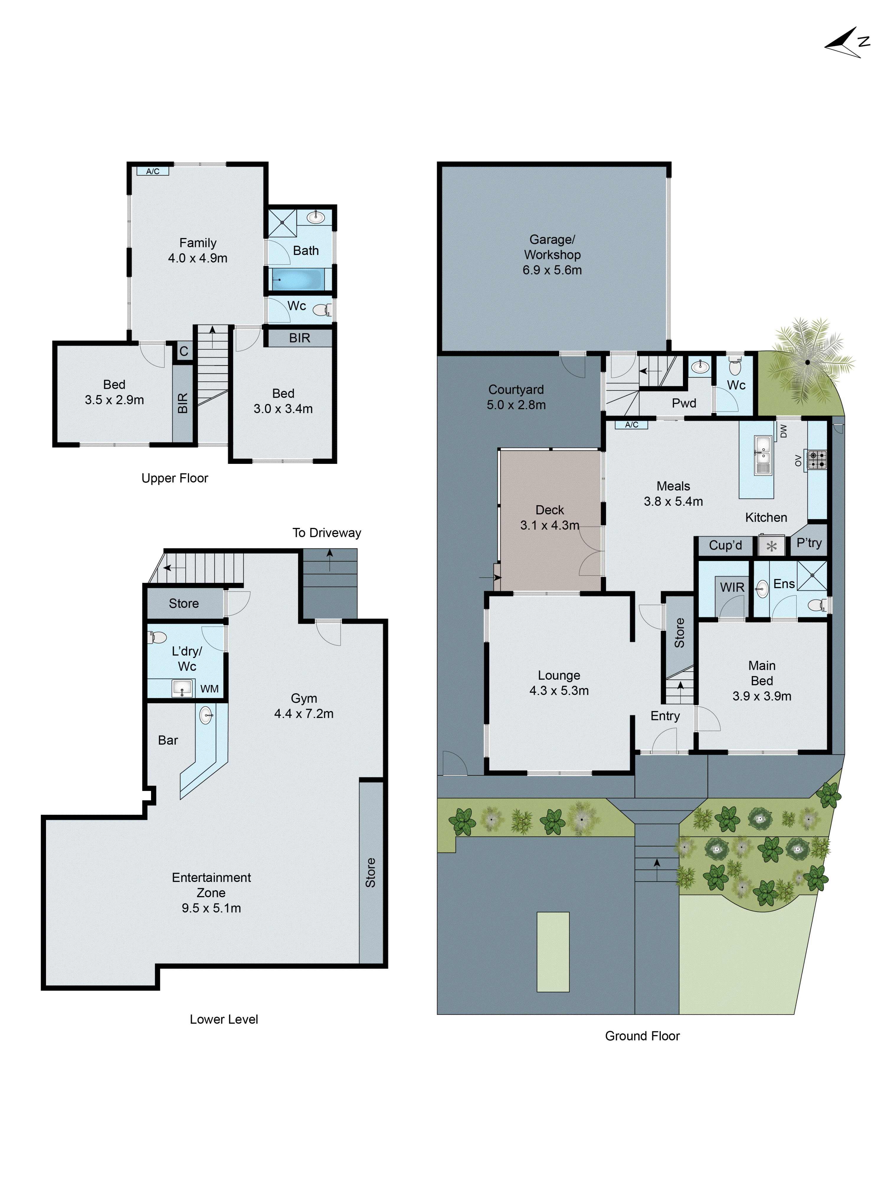 1/28 Ivanhoe Street, Glen Waverley VIC 3150 - Floorplan