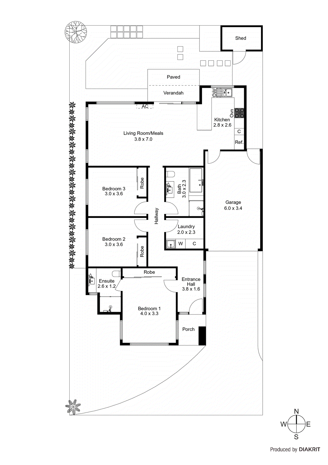 1/28 Madisson Crescent, Carrum Downs VIC 3201 - Floorplan