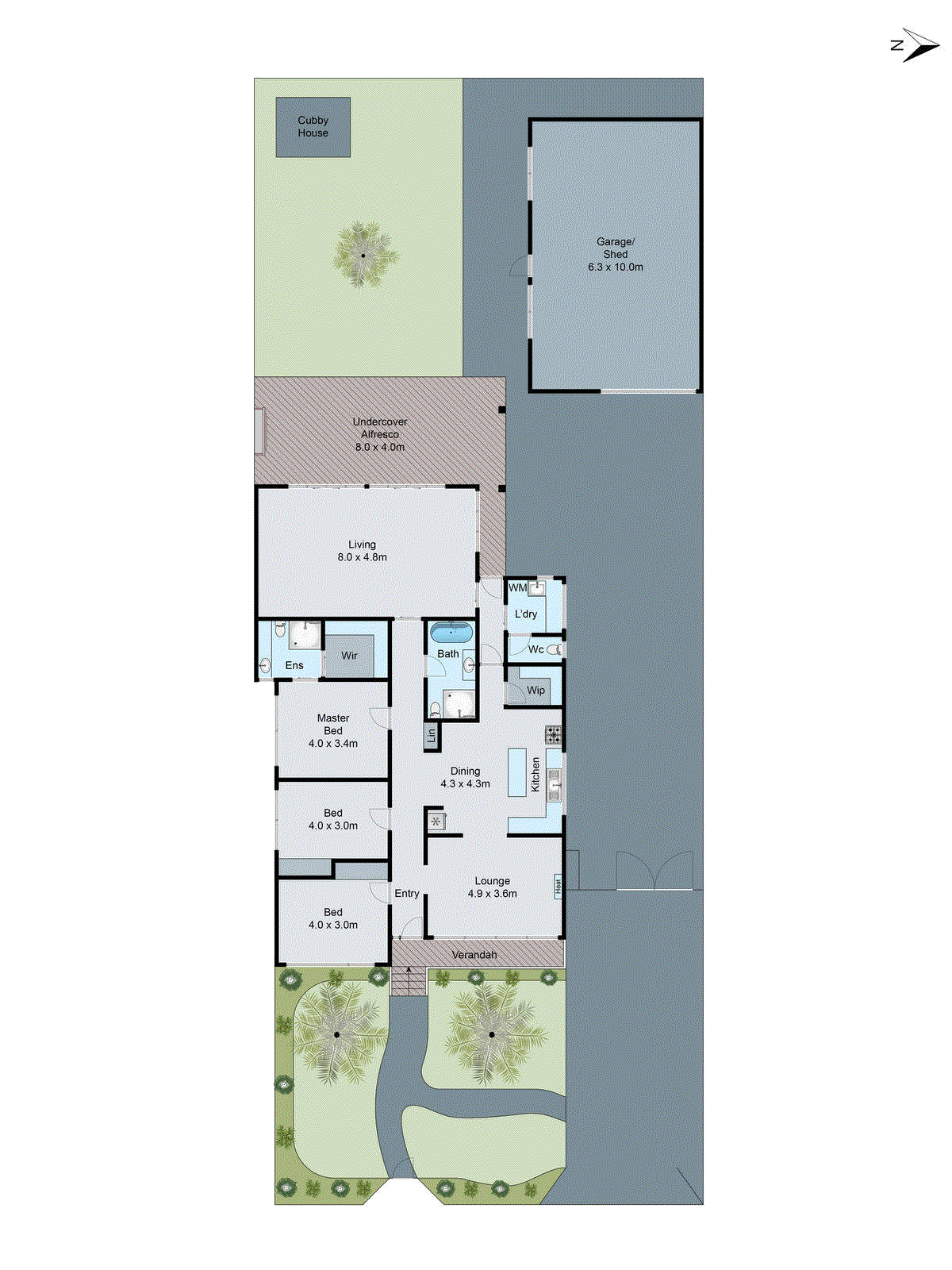 128 McCurdy Road, Herne Hill VIC 3218 - Floorplan