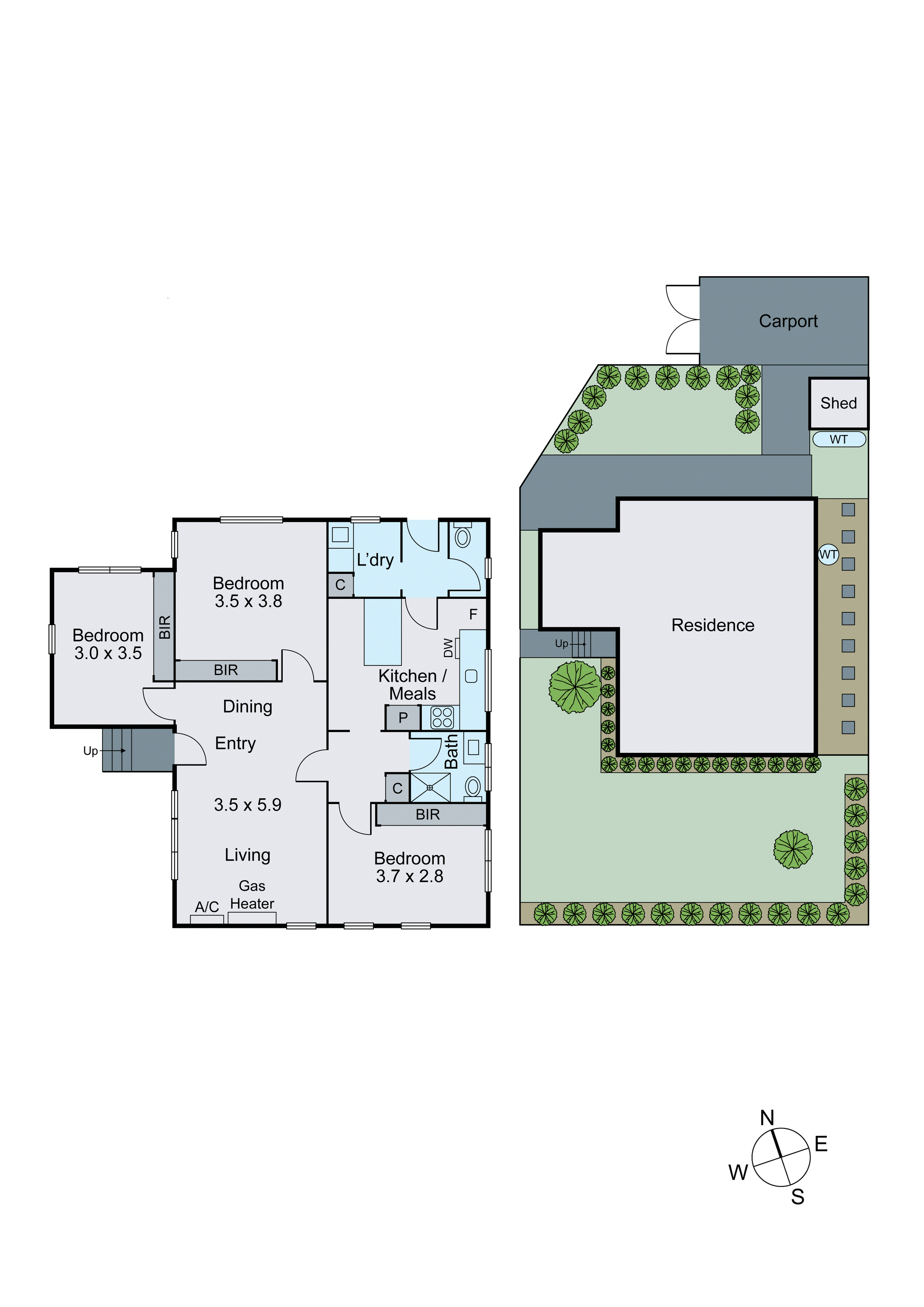 1/28 Melinga Crescent, Chadstone VIC 3148 - Floorplan