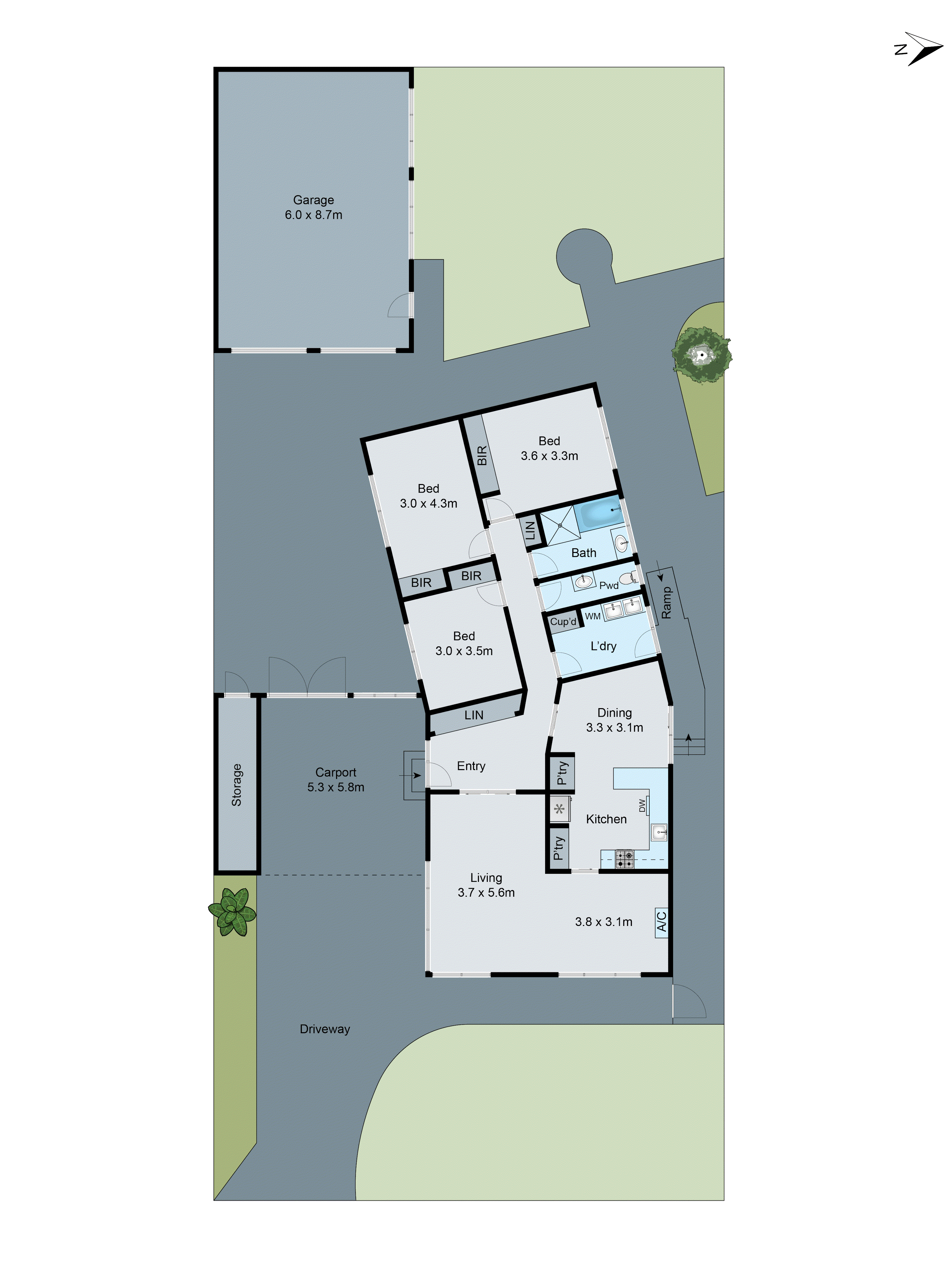 128 Sladen Street, Hamlyn Heights VIC 3215 - Floorplan