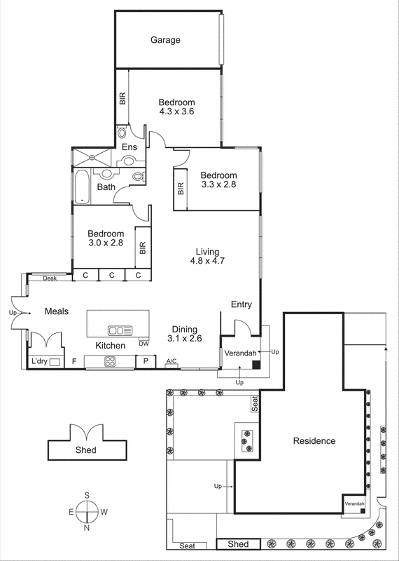 128 Tramway Parade, Beaumaris VIC 3193 - Floorplan