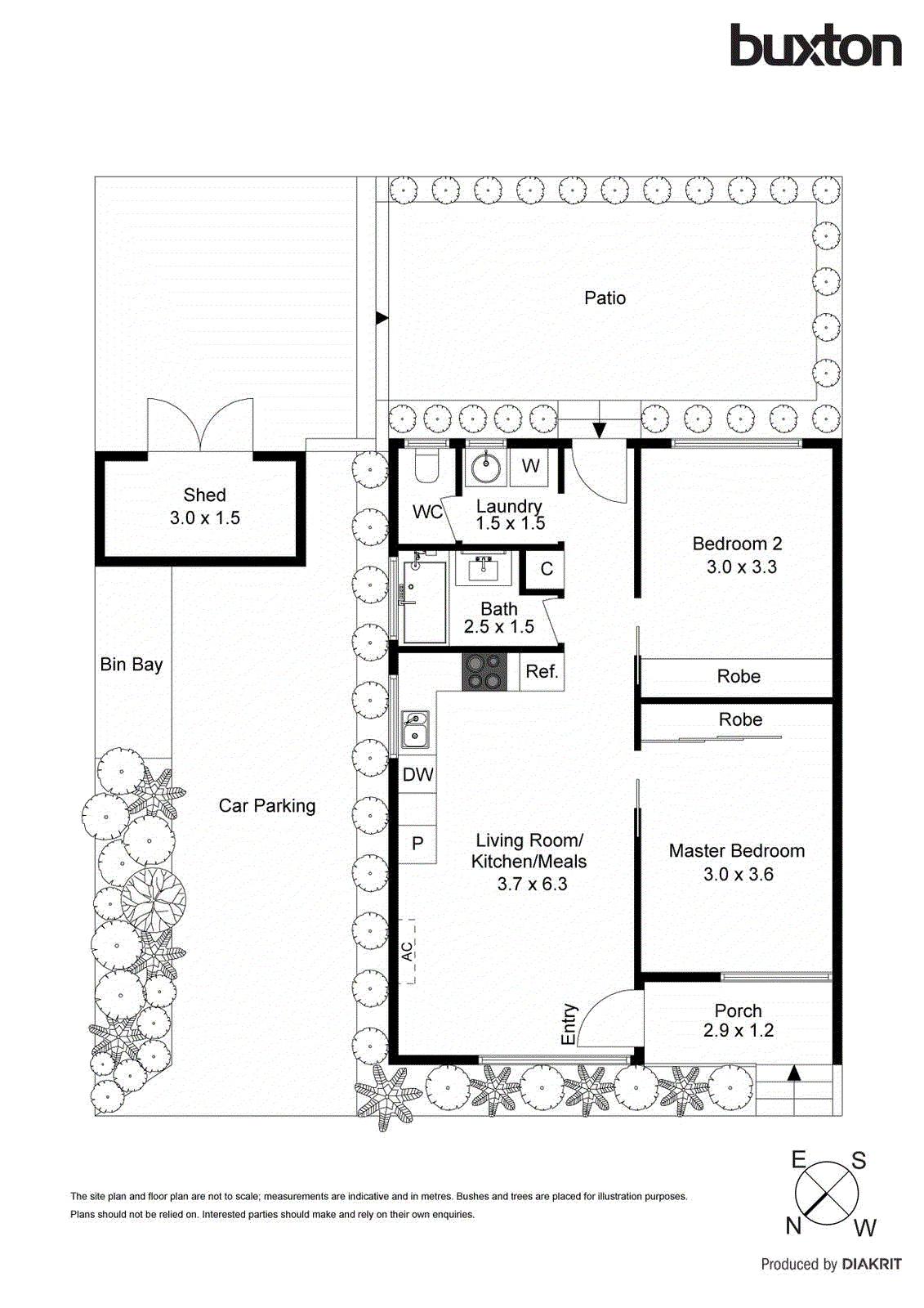 1/28 Whatley Street, Carrum VIC 3197 - Floorplan