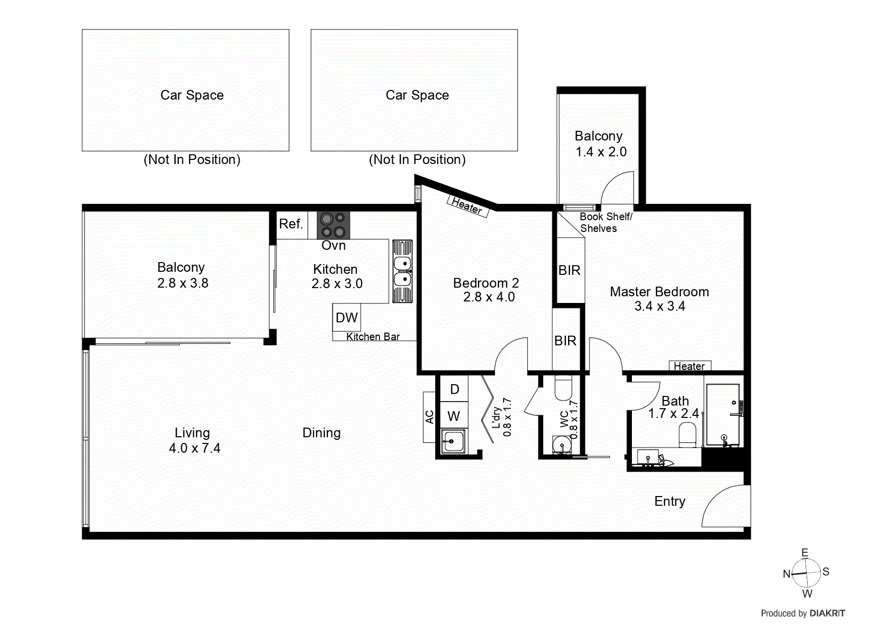 12/84-86 Westbury Street, Balaclava VIC 3183 - Floorplan