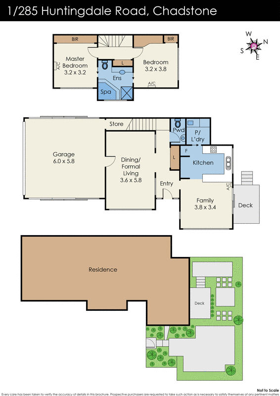 1/285 Huntingdale Road, Chadstone VIC 3148 - Floorplan