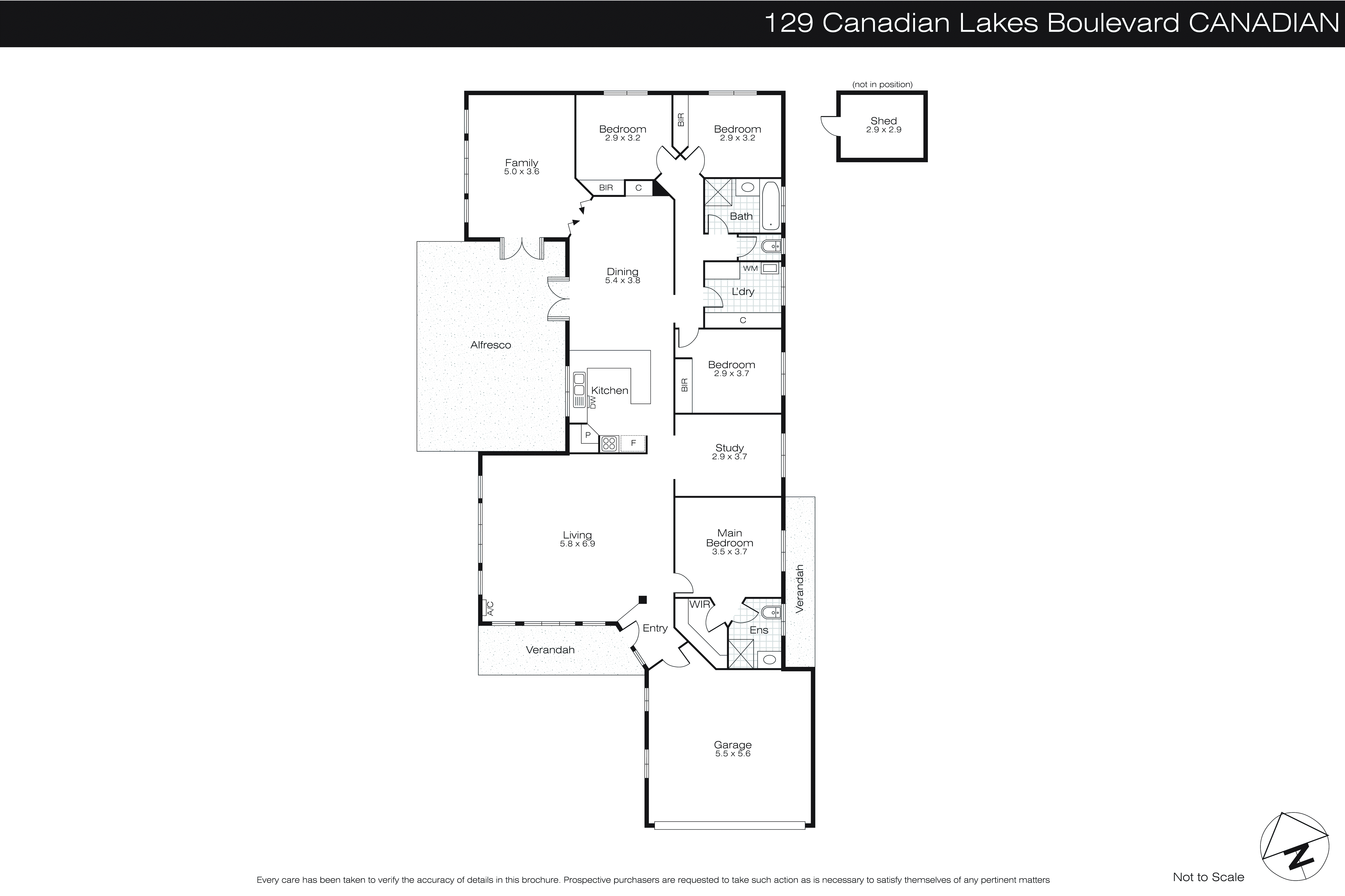 129 Canadian Lakes Boulevard, Canadian VIC 3350 - Floorplan