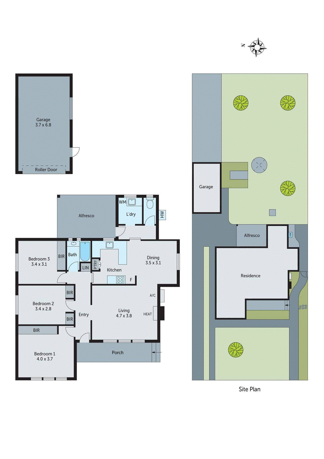 129 Helms Street, Newcomb VIC 3219 - Floorplan